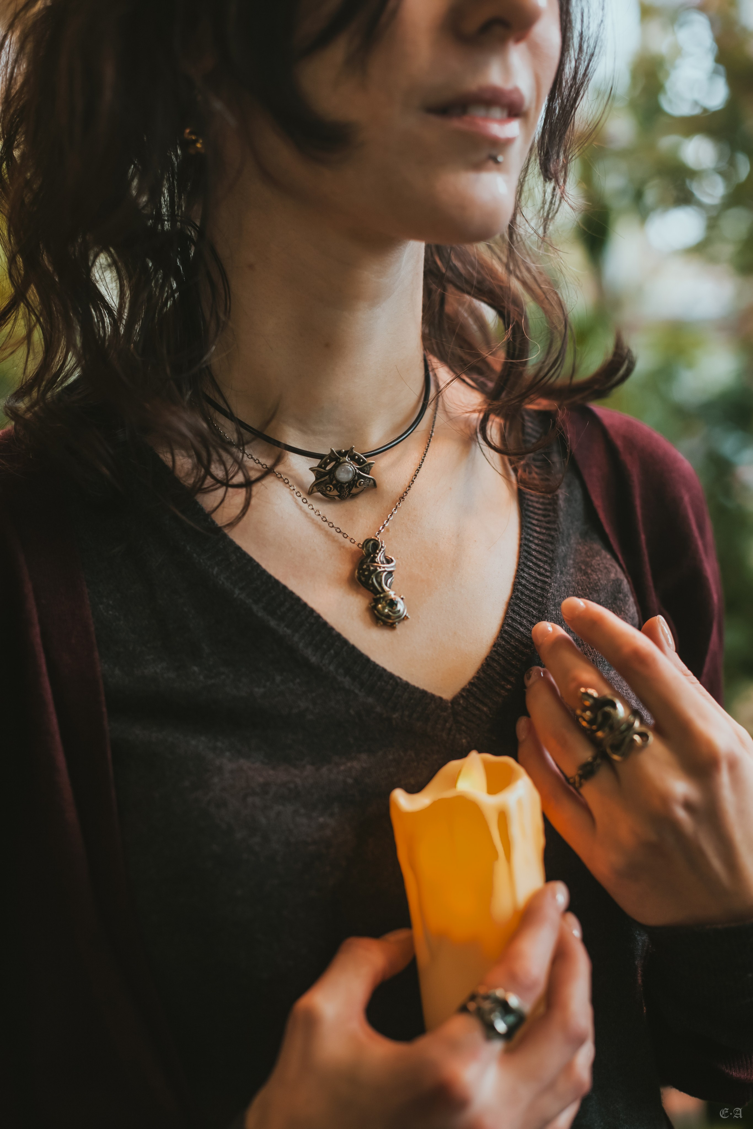 Осенние колосья для Белой Волчицы. Фотограф Ellairen