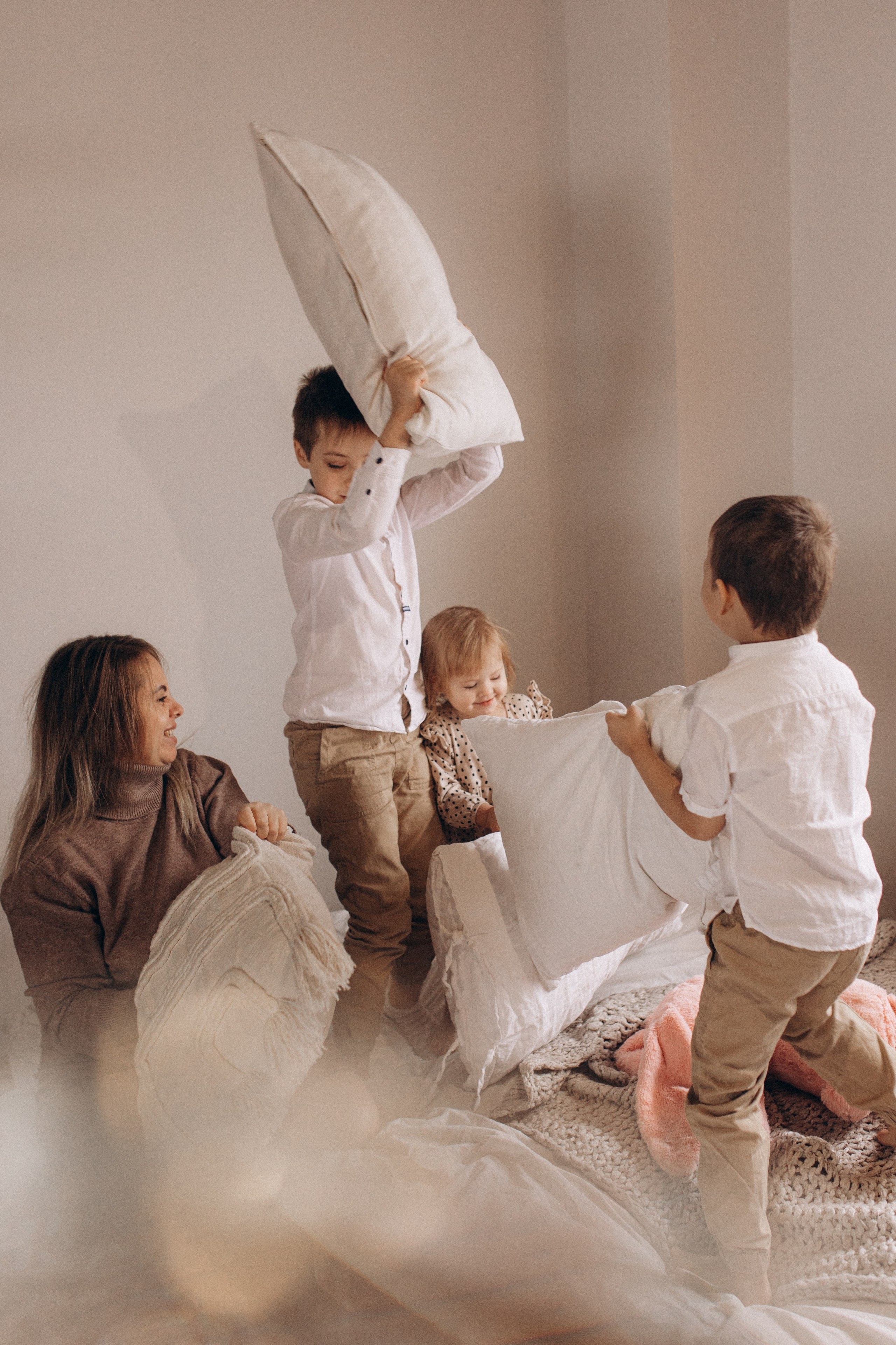 Новогодняя история большой семьи. Семейный фотограф lifestyle в Новосибирске Елена Шпилевая