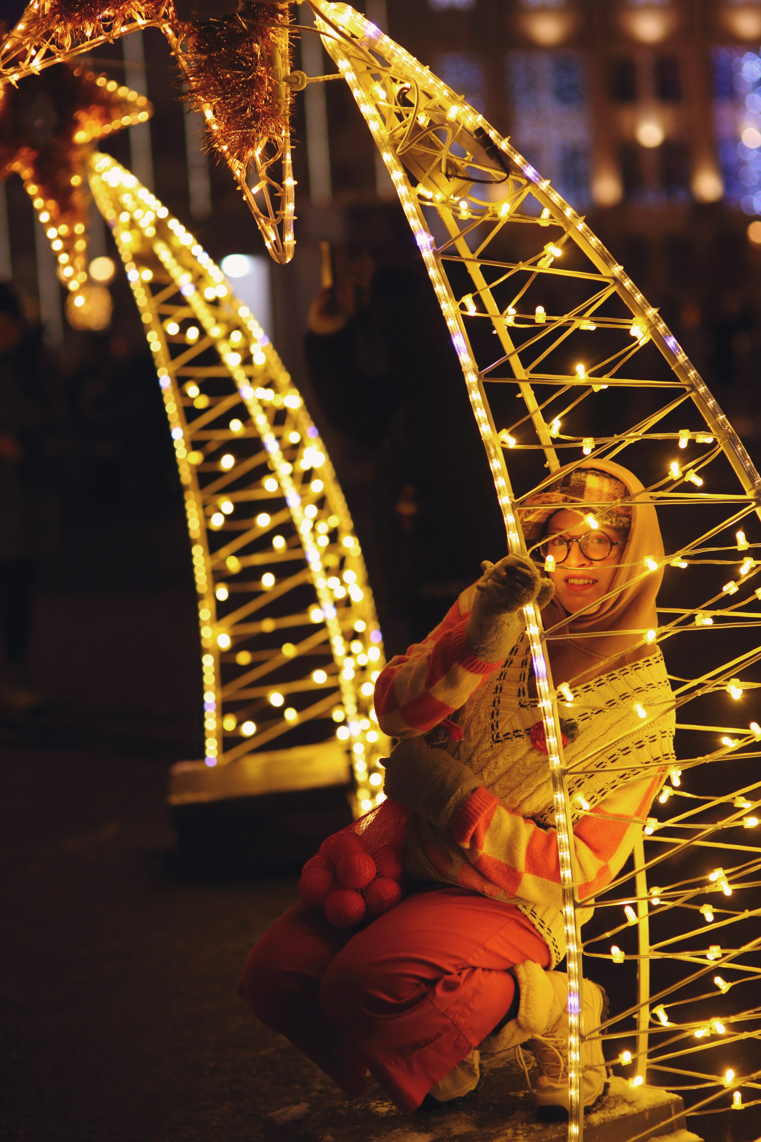 Новогодняя фотосессия в городе. Свадебный и репортажный фотограф в Ярославле и Санкт-Петербурге Роман Микрюков