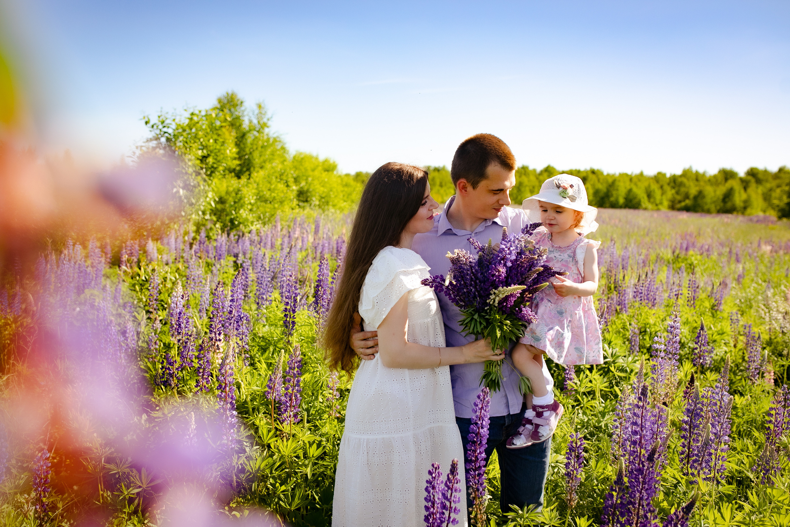 Фотосессия в Люпинах). Фотограф в Санкт-Петербурге Разиля Идиятуллина