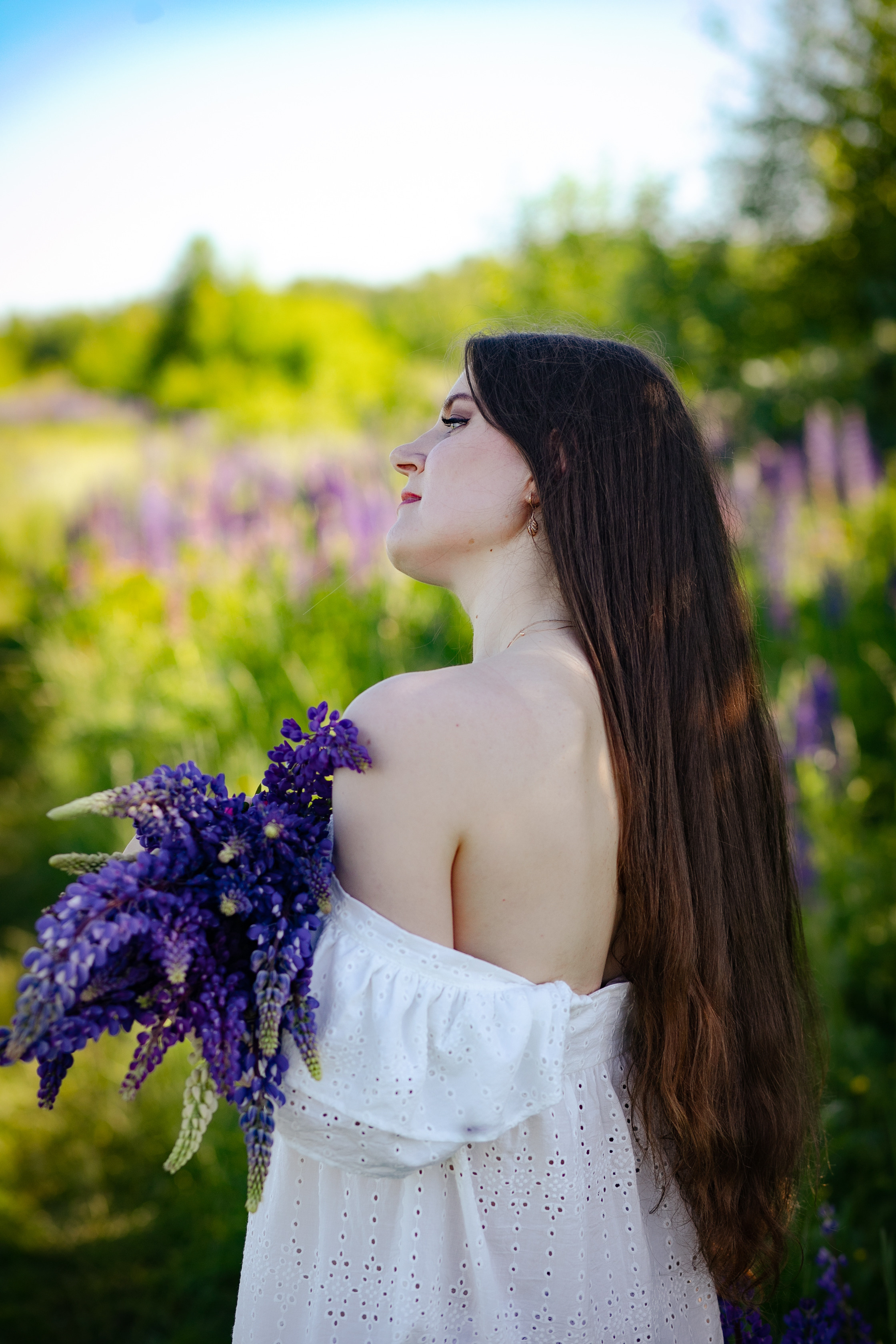 Фотосессия в Люпинах). Фотограф в Санкт-Петербурге Разиля Идиятуллина