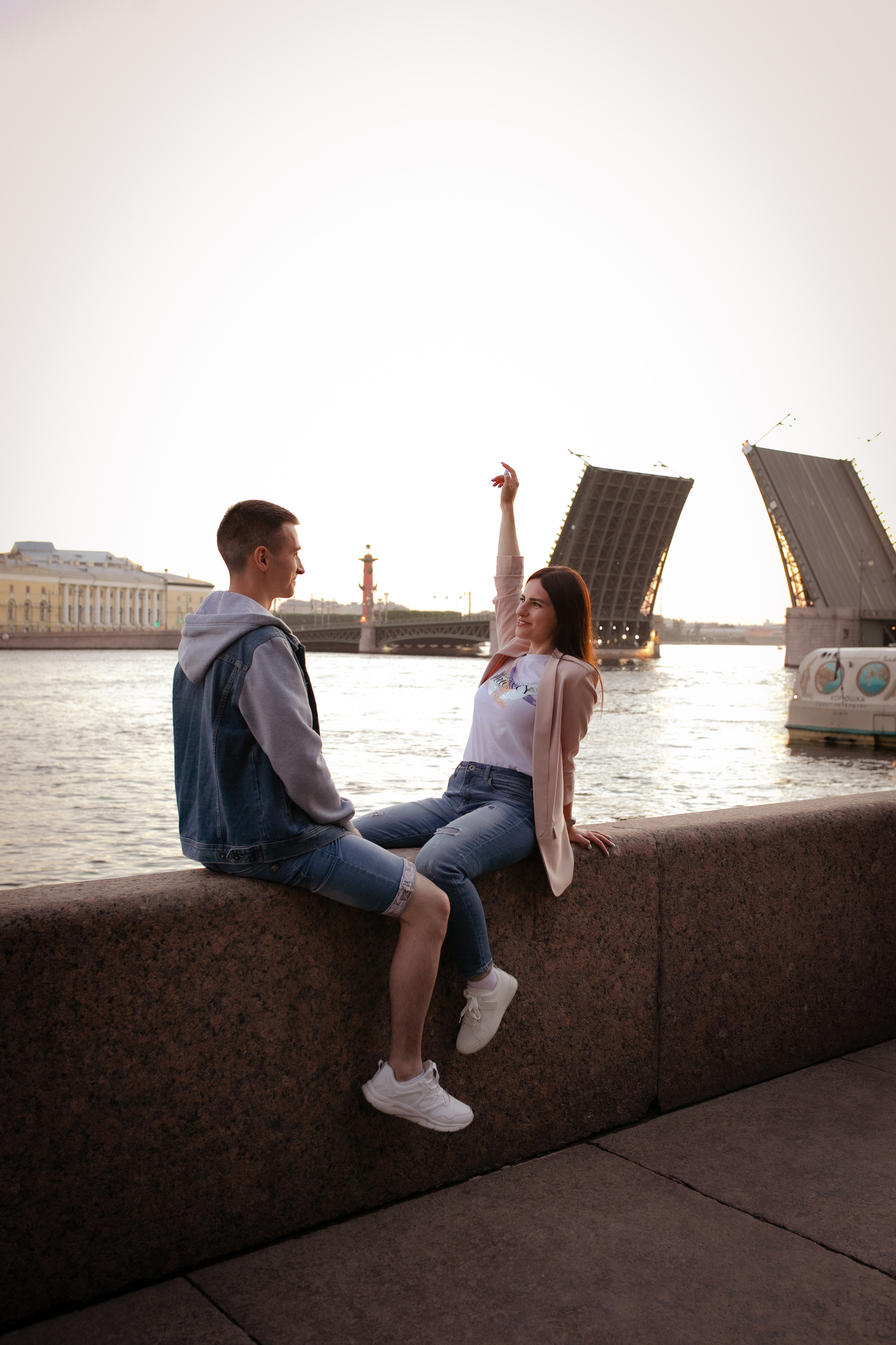 Прогулка по Петербургу Даши и Саши. Фотограф в Санкт-Петербурге Разиля Идиятуллина
