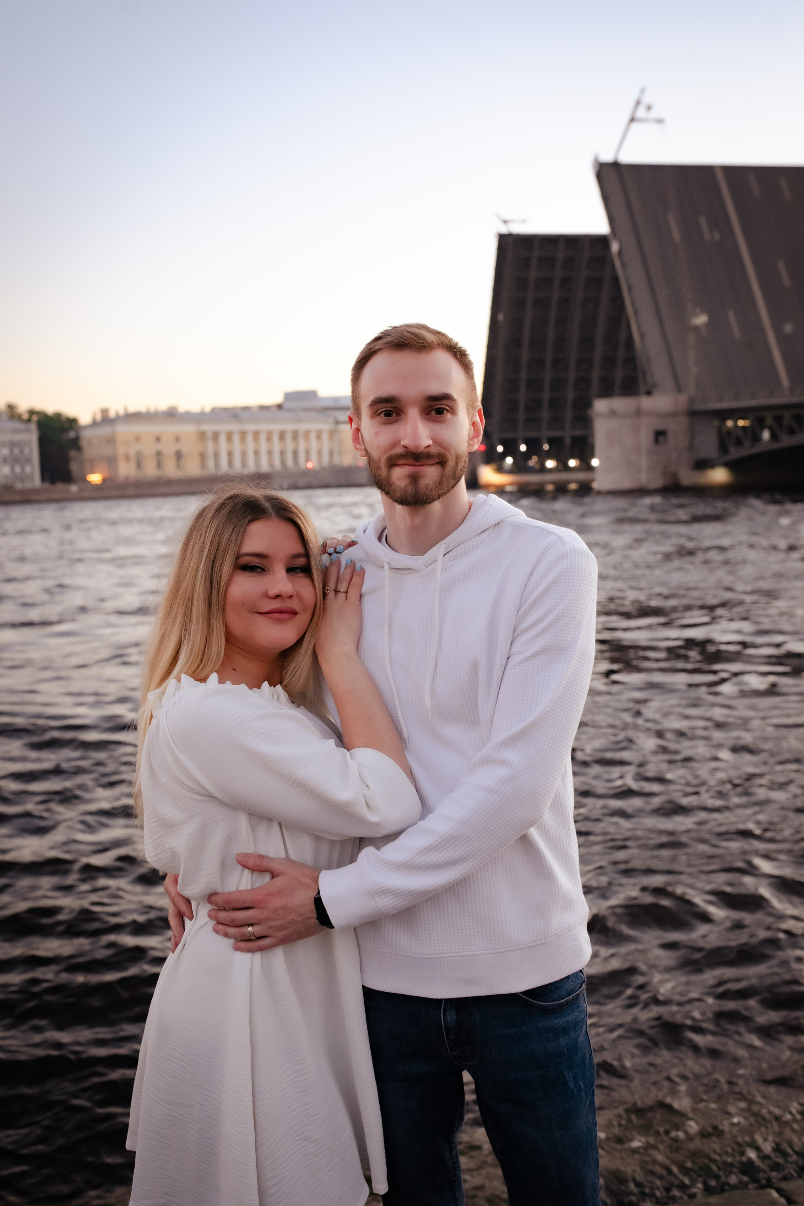 Прогулка на рассвете Оли и Егора). Фотограф в Санкт-Петербурге Разиля Идиятуллина