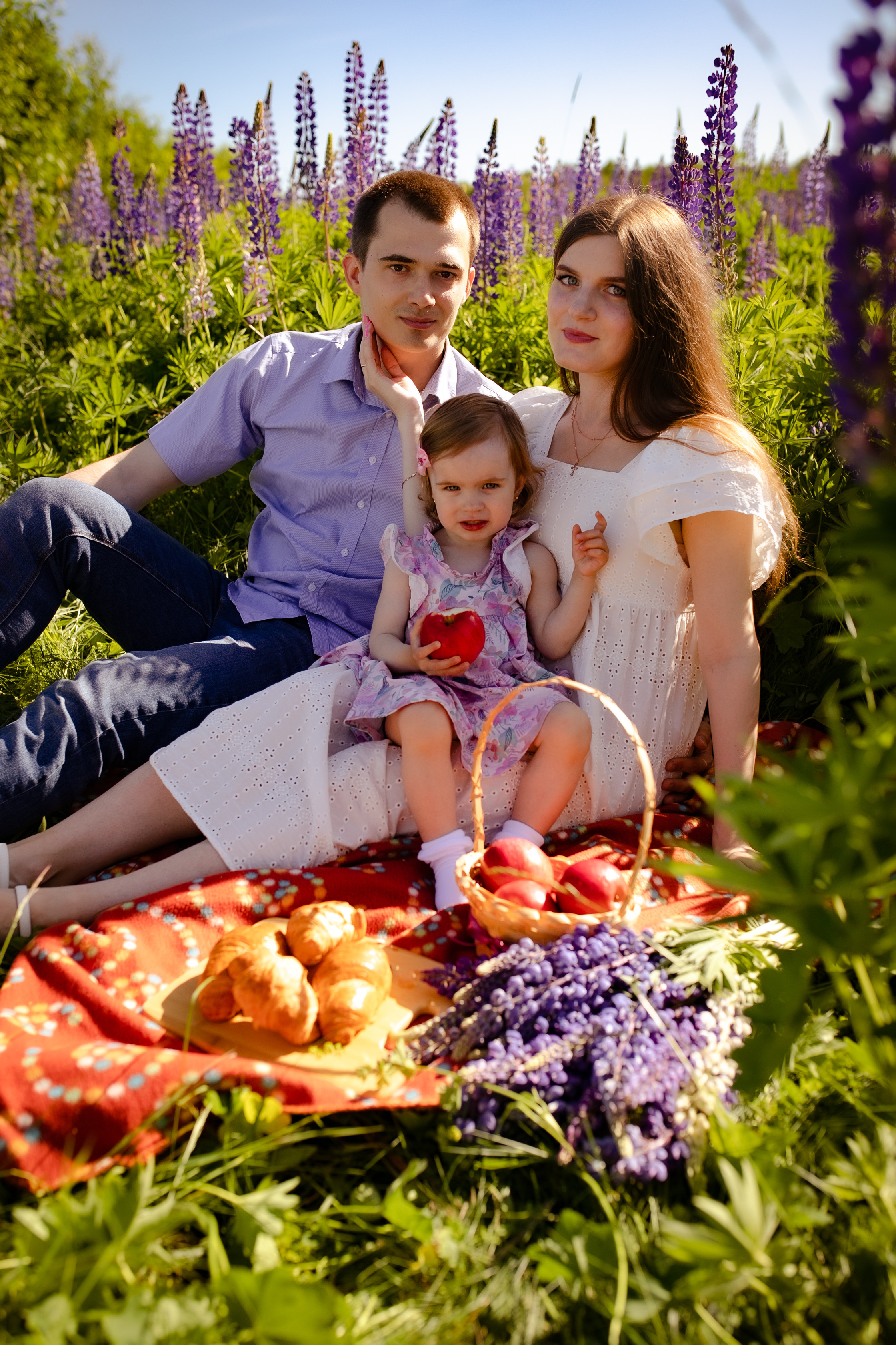 Фотосессия в Люпинах). Фотограф в Санкт-Петербурге Разиля Идиятуллина