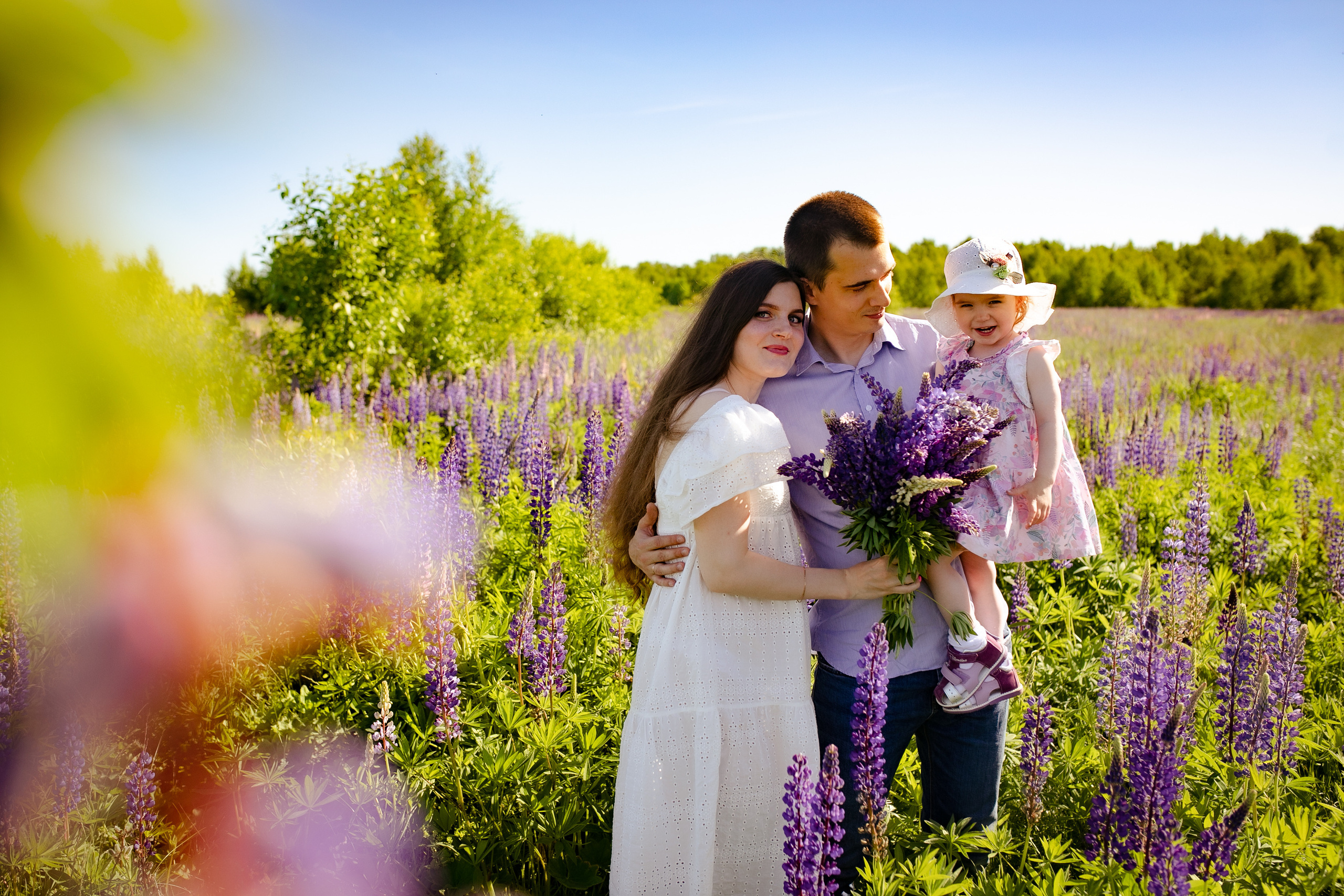 Фотосессия в Люпинах). Фотограф в Санкт-Петербурге Разиля Идиятуллина