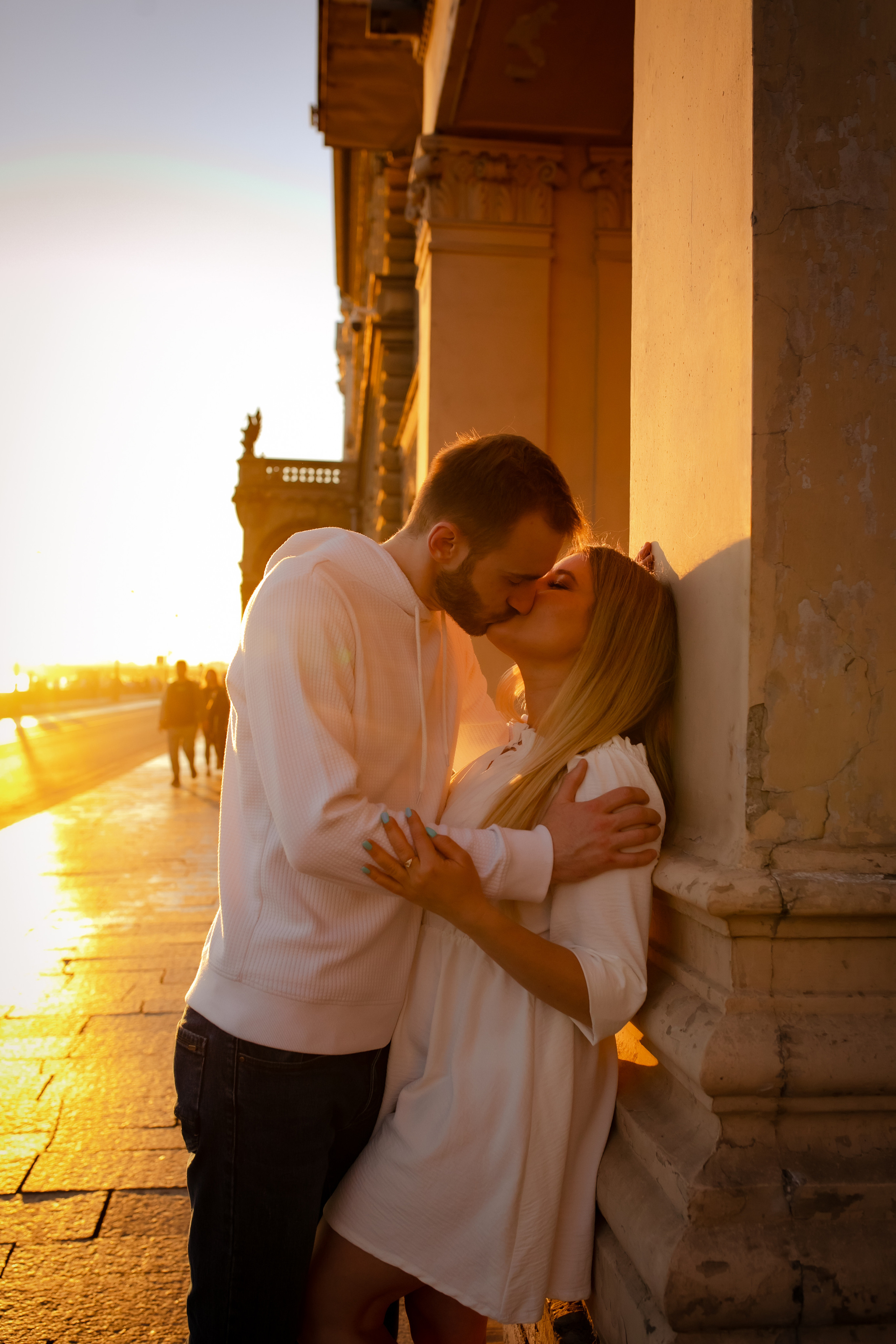 Прогулка на рассвете Оли и Егора). Фотограф в Санкт-Петербурге Разиля Идиятуллина