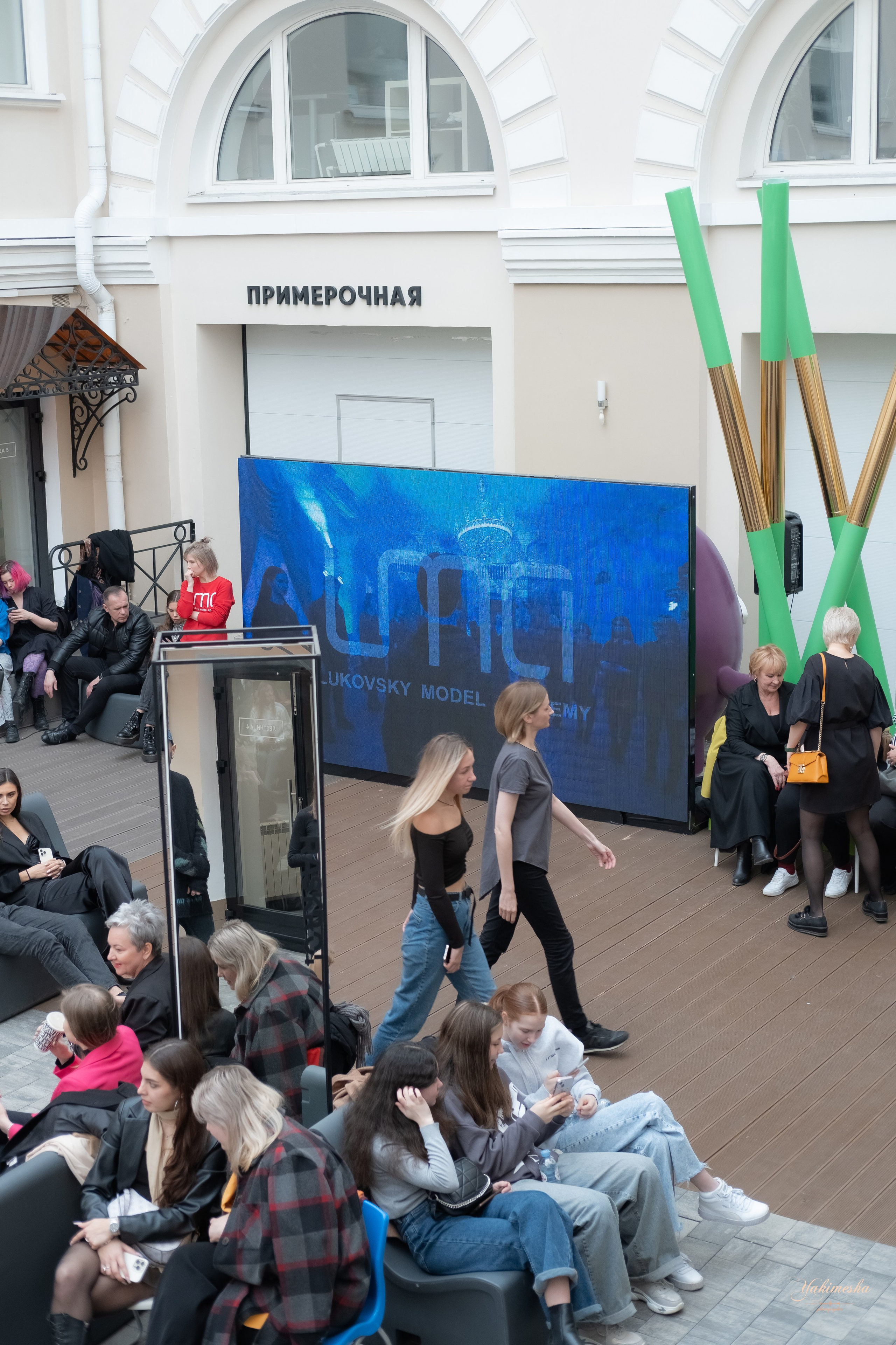 Выпускной LMA модельного агентства. Семейный и женский фотограф в Санкт-Петербурге