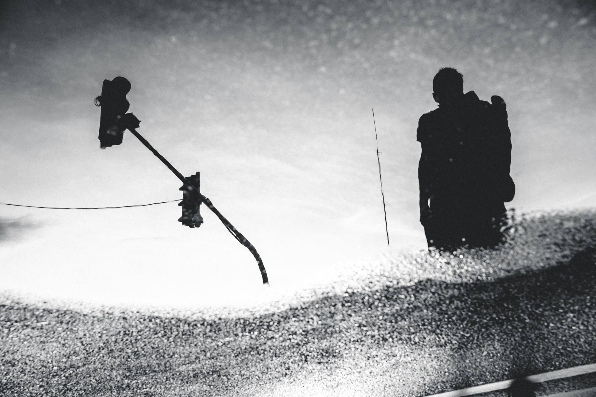 Reflection of the traffic light| Budapest 2026 | CANON 6D