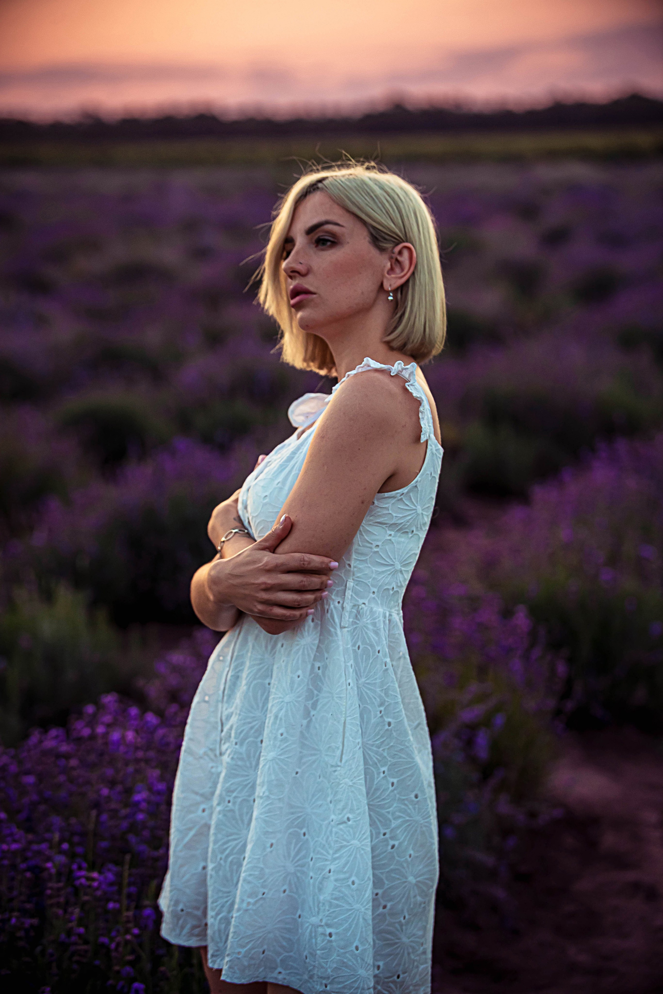 Олечка в Лавандах. Арт-фотограф Евгений Матвиенко