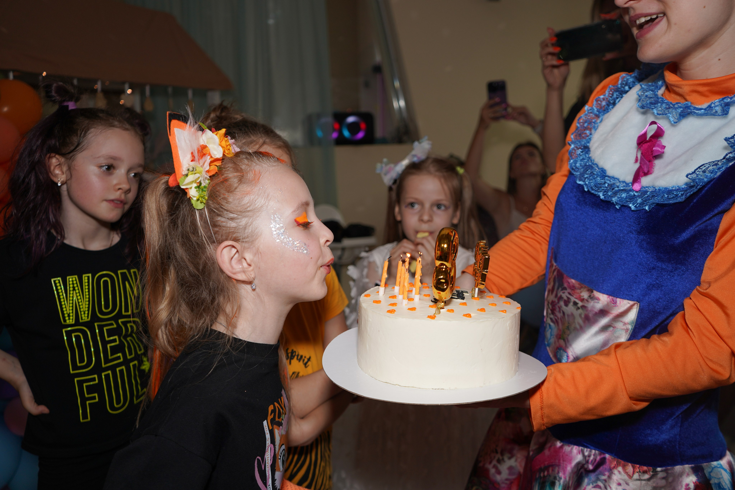 Детский день рождения 8 лет. Главная