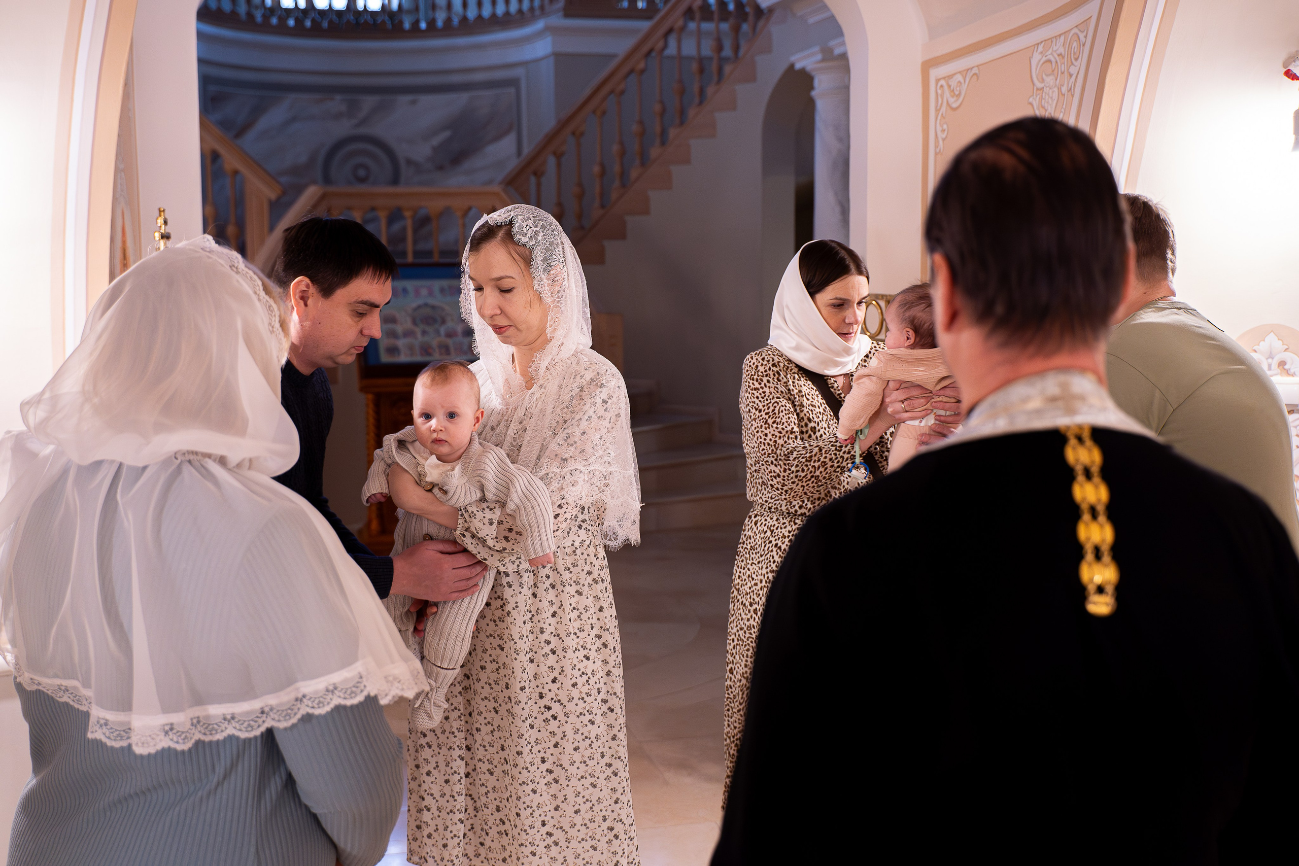 Двойное крещение. Фотограф на роды Москва Ольга Летучева