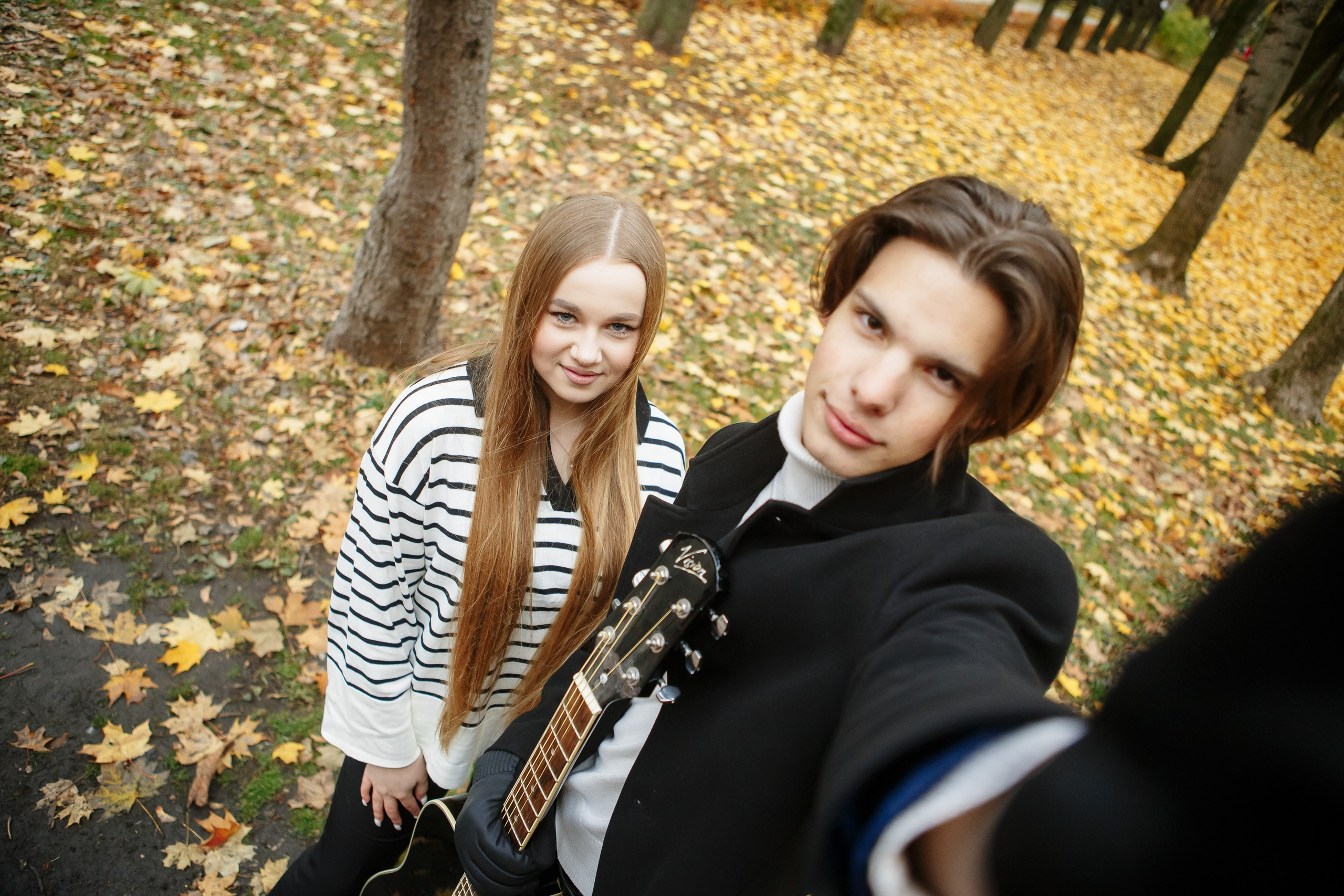 Осень Гимназия 12 11 В 2023 г. Свадебный и портретный Фотограф в Липецке Дмитрий Котюков