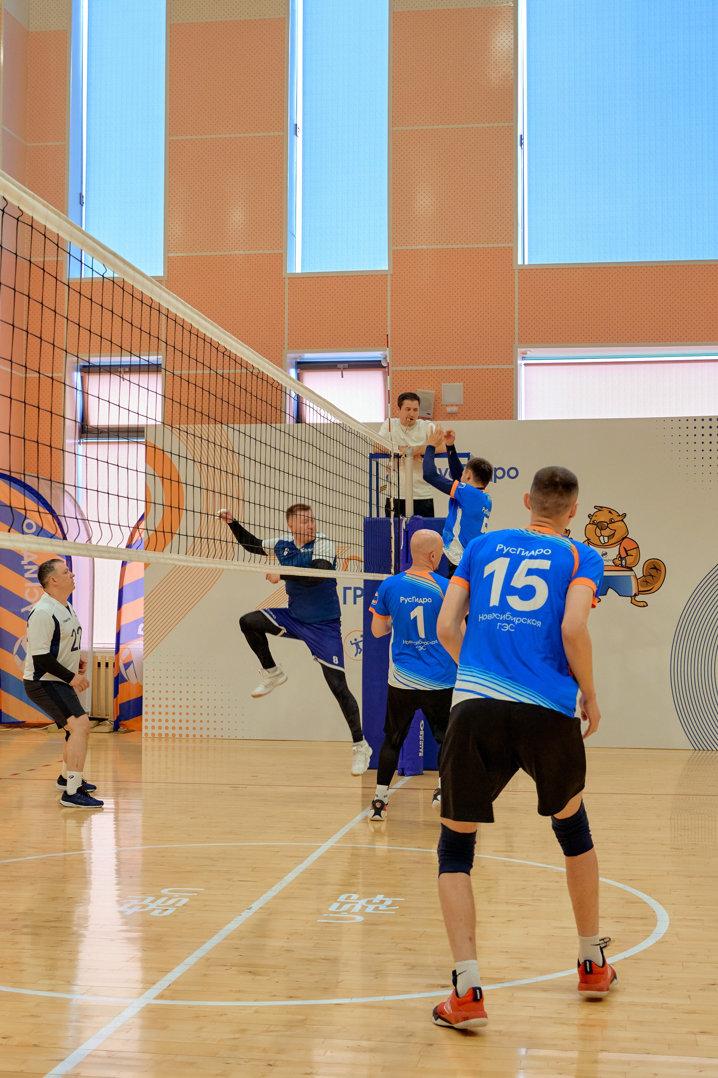 Спартакиада Группы РУСГИДРО | Волейбол. Александр Сазонов Красноярск
