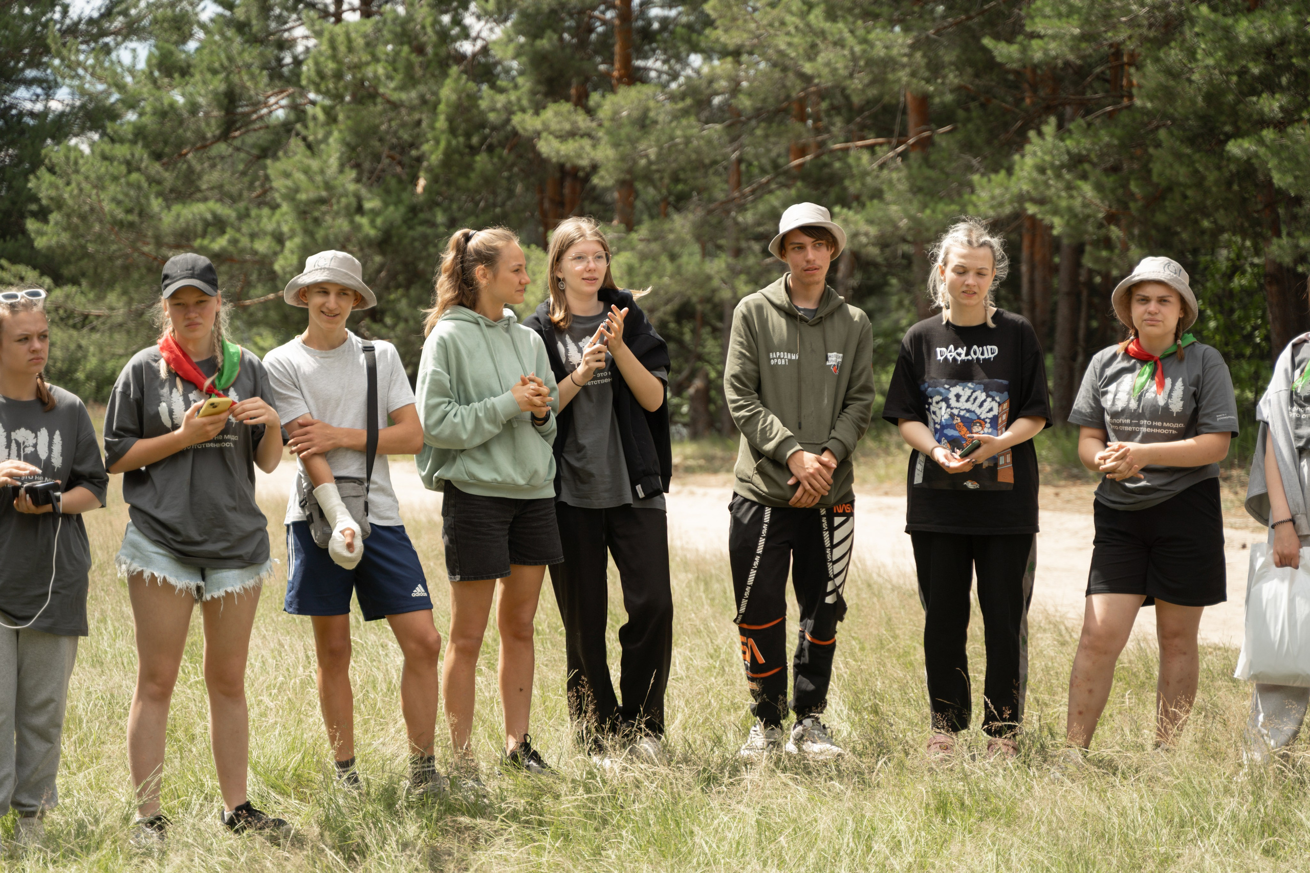 Эко-сборы добровольцев «О! Пушка» в национальном парке «Мещерский» 2024. Фотограф Надежда Погребняк | Рязань | Москва