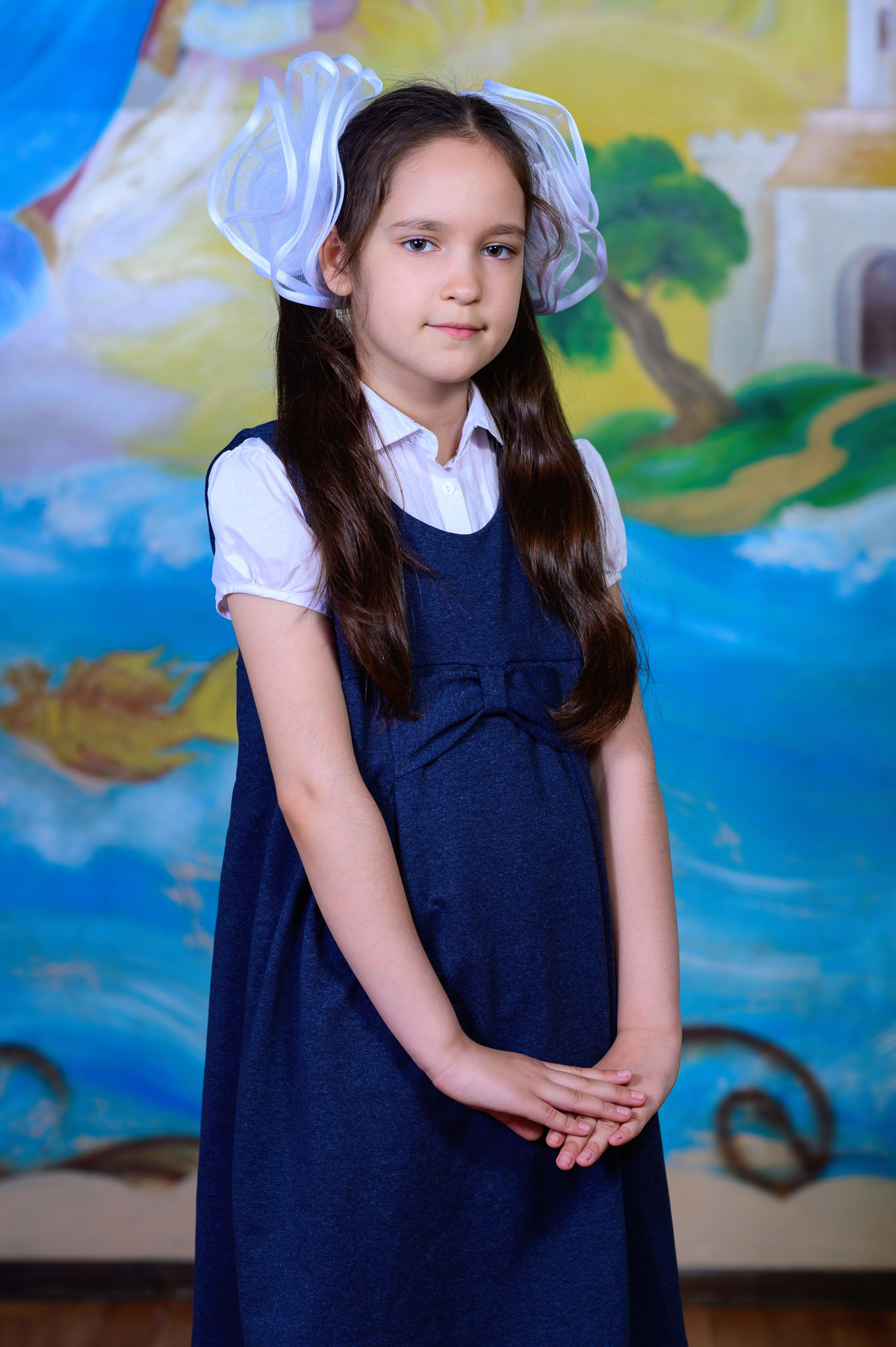 Портрет и общая фотография класса. Выпускной школьный альбом в Москве / Школьный фотограф Юлия Михайленко