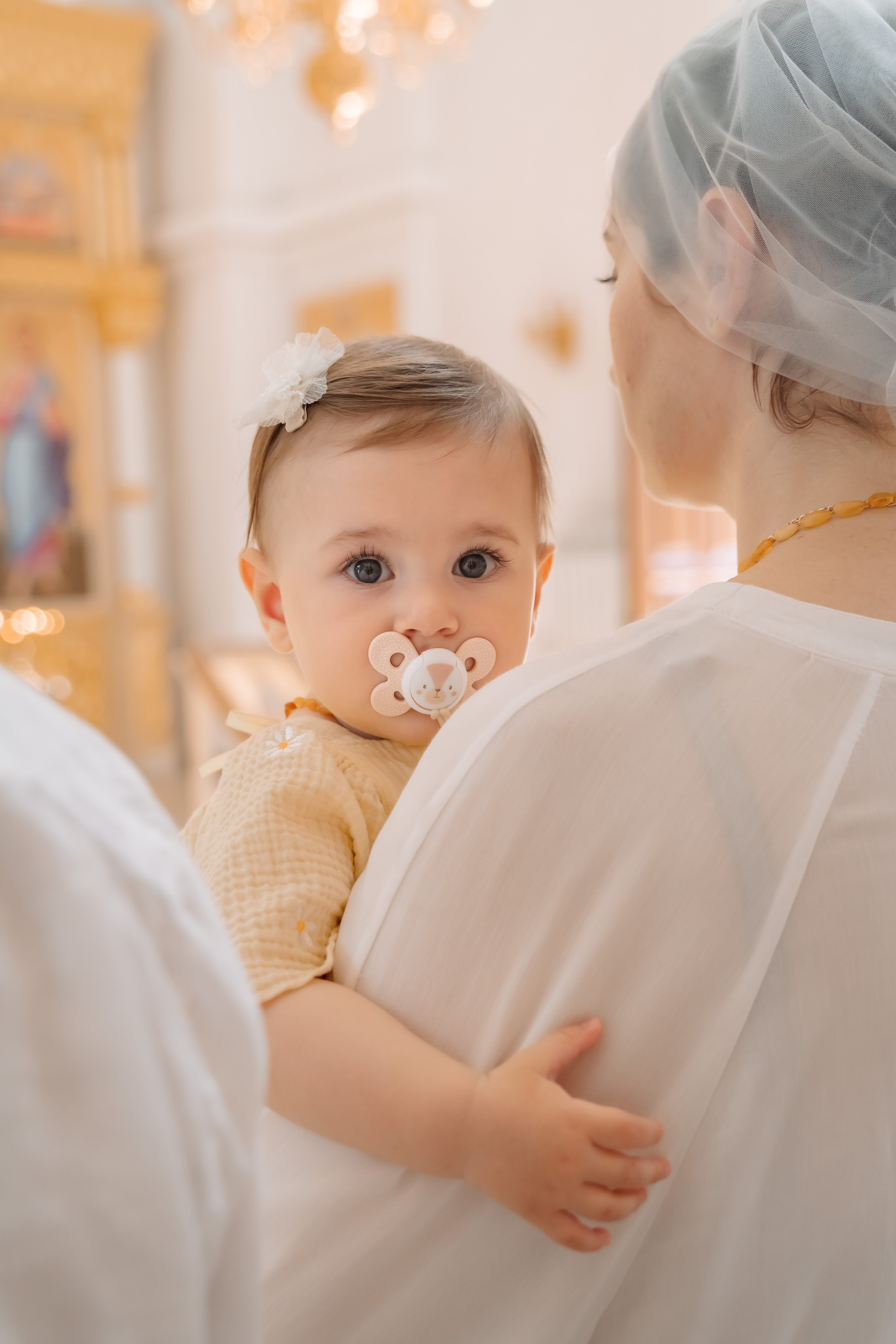Крещение Варвары, храм Тихвинской иконы Божией Матери. Семейный фотограф в Саратове