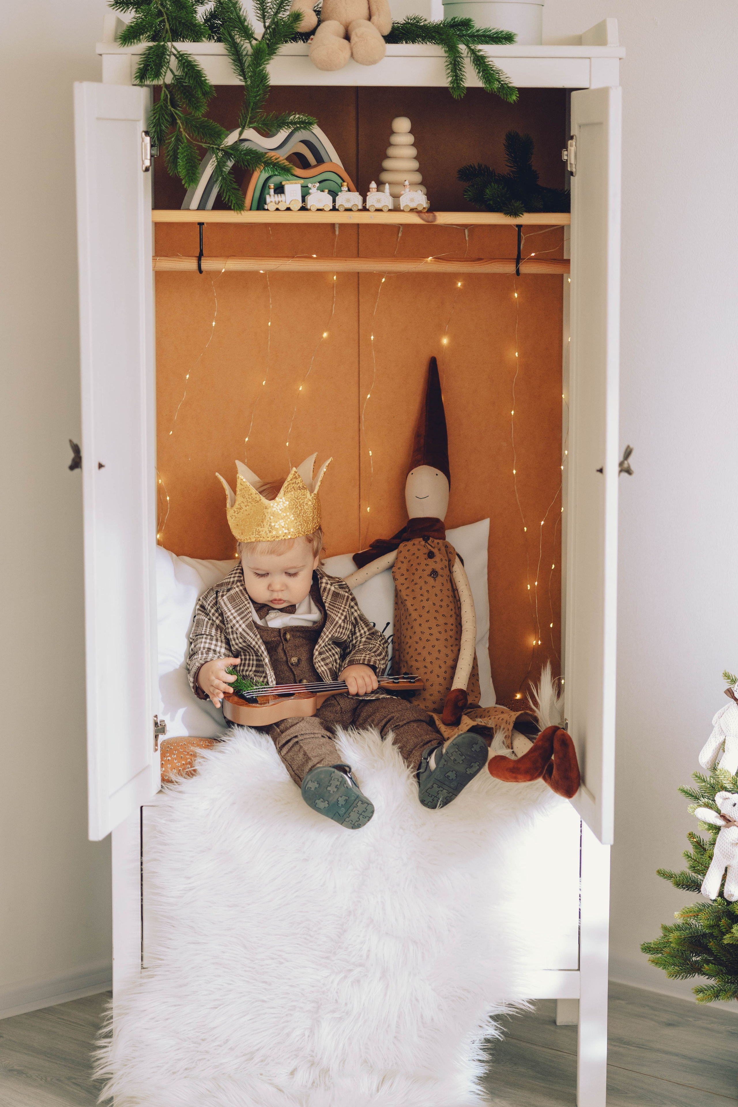 Новогодняя в студии. Семейный фотограф в Дзержинске Наталья Лаэтина