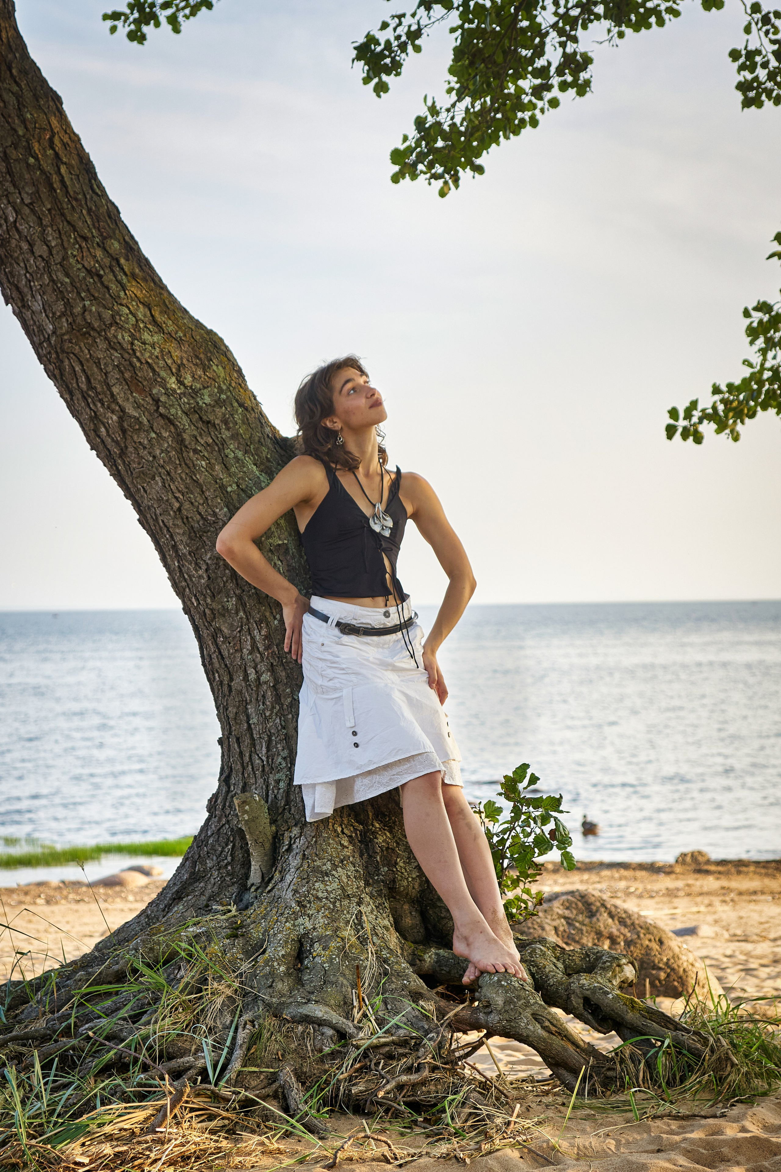 Девушка и море. Фотограф Владимир Артамонов