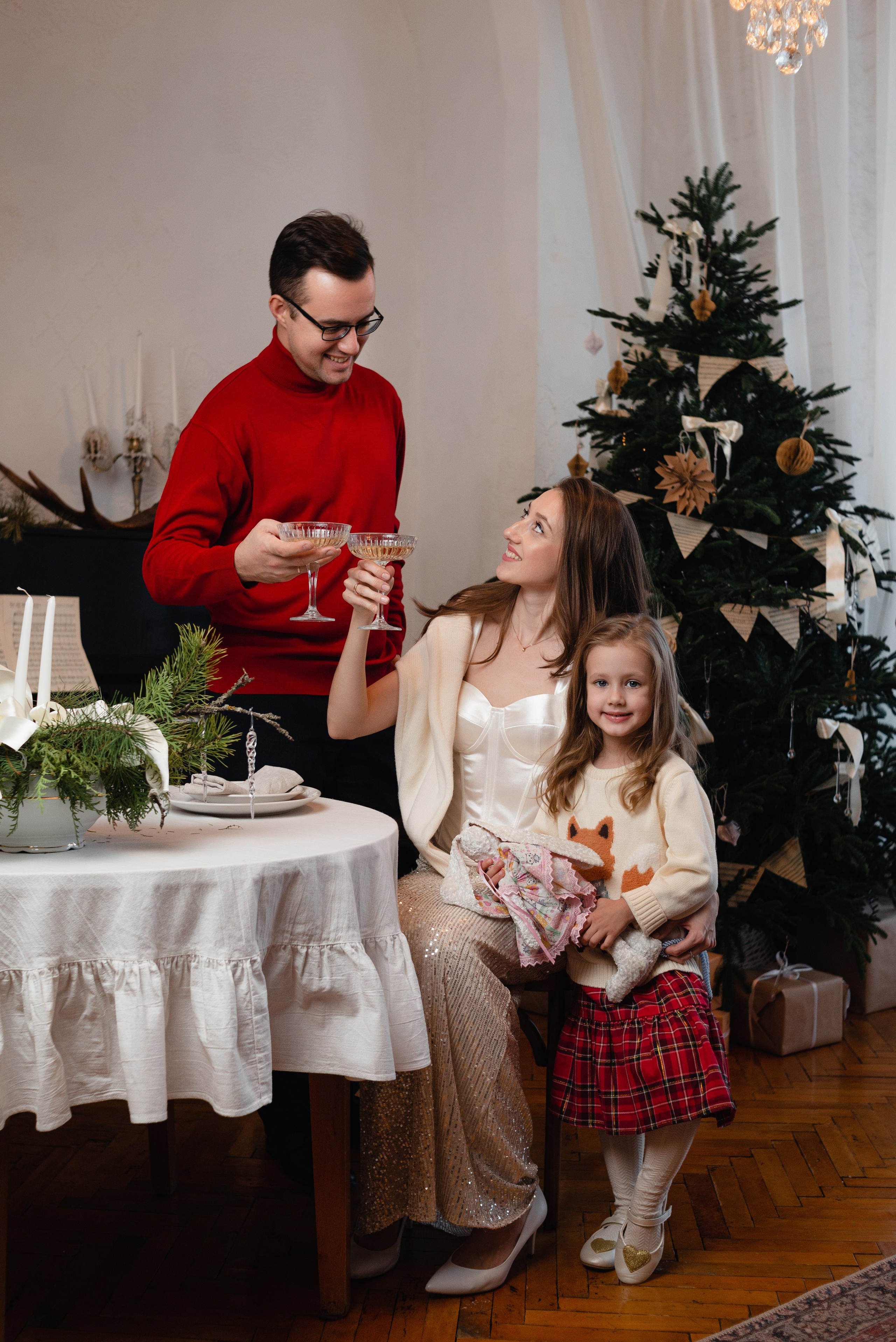 Семеновы Андрей, Дарья, Соня. Семейный и детский фотограф Иваново Ксения Азаренкова