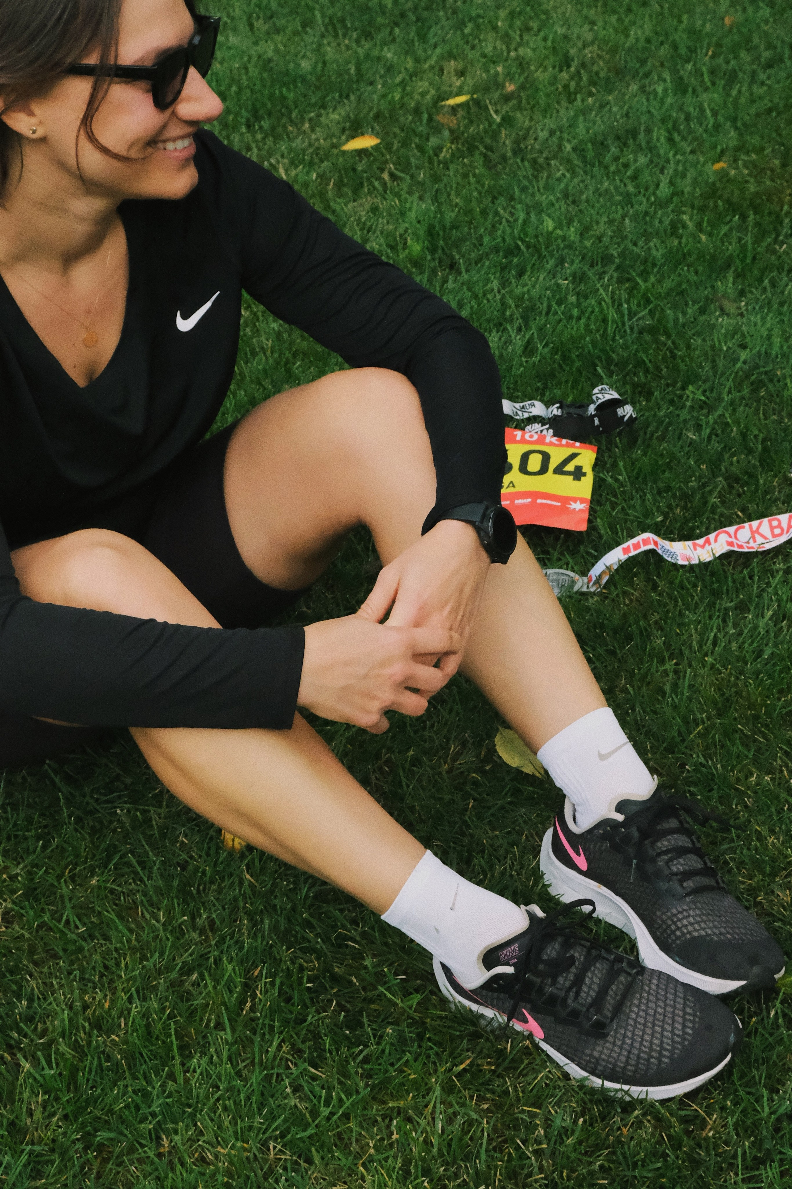 Московский марафон. Татьян гертье