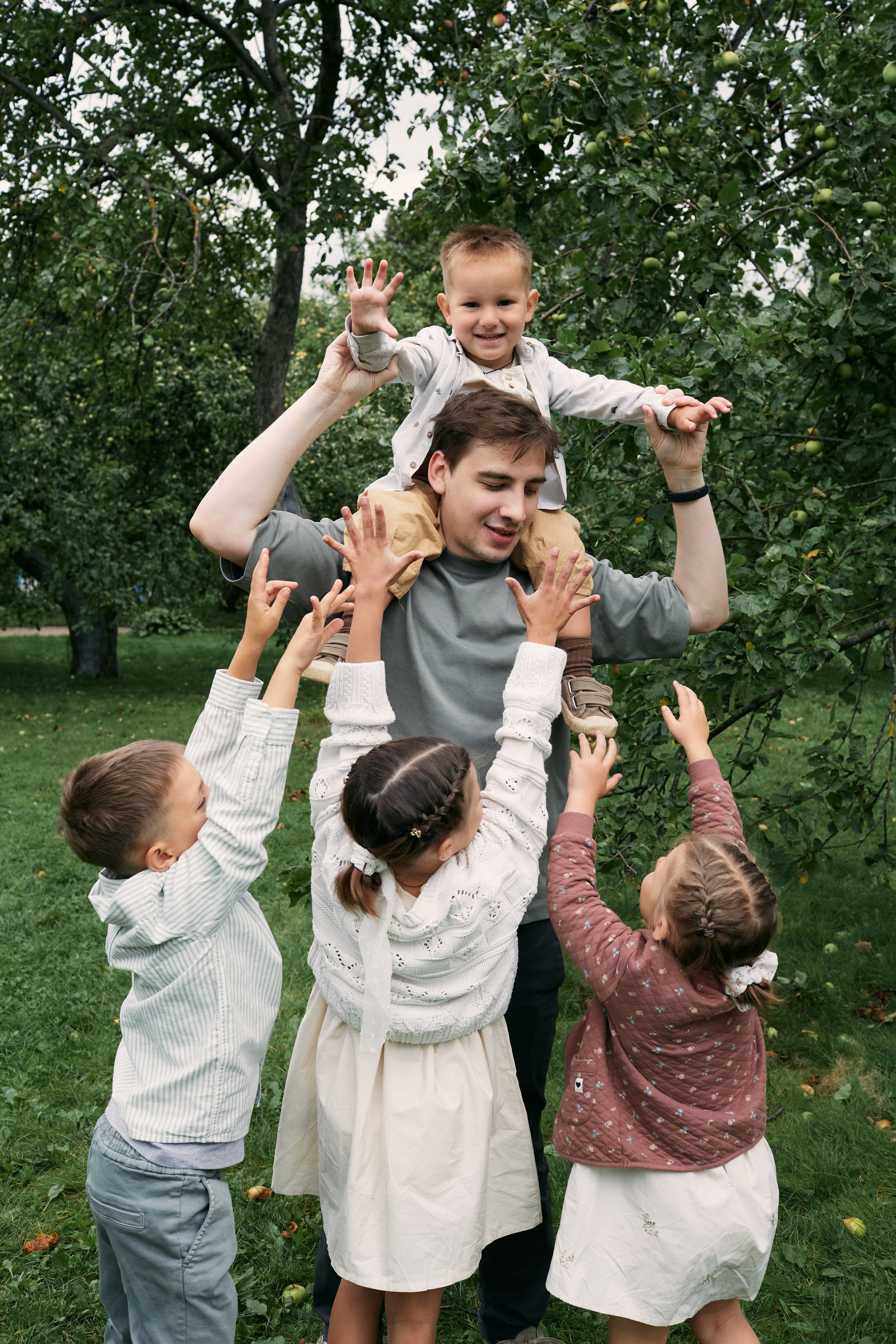 Раушенбахи, Русановы, Мироновы. Фотограф Анастасия Губернаторова