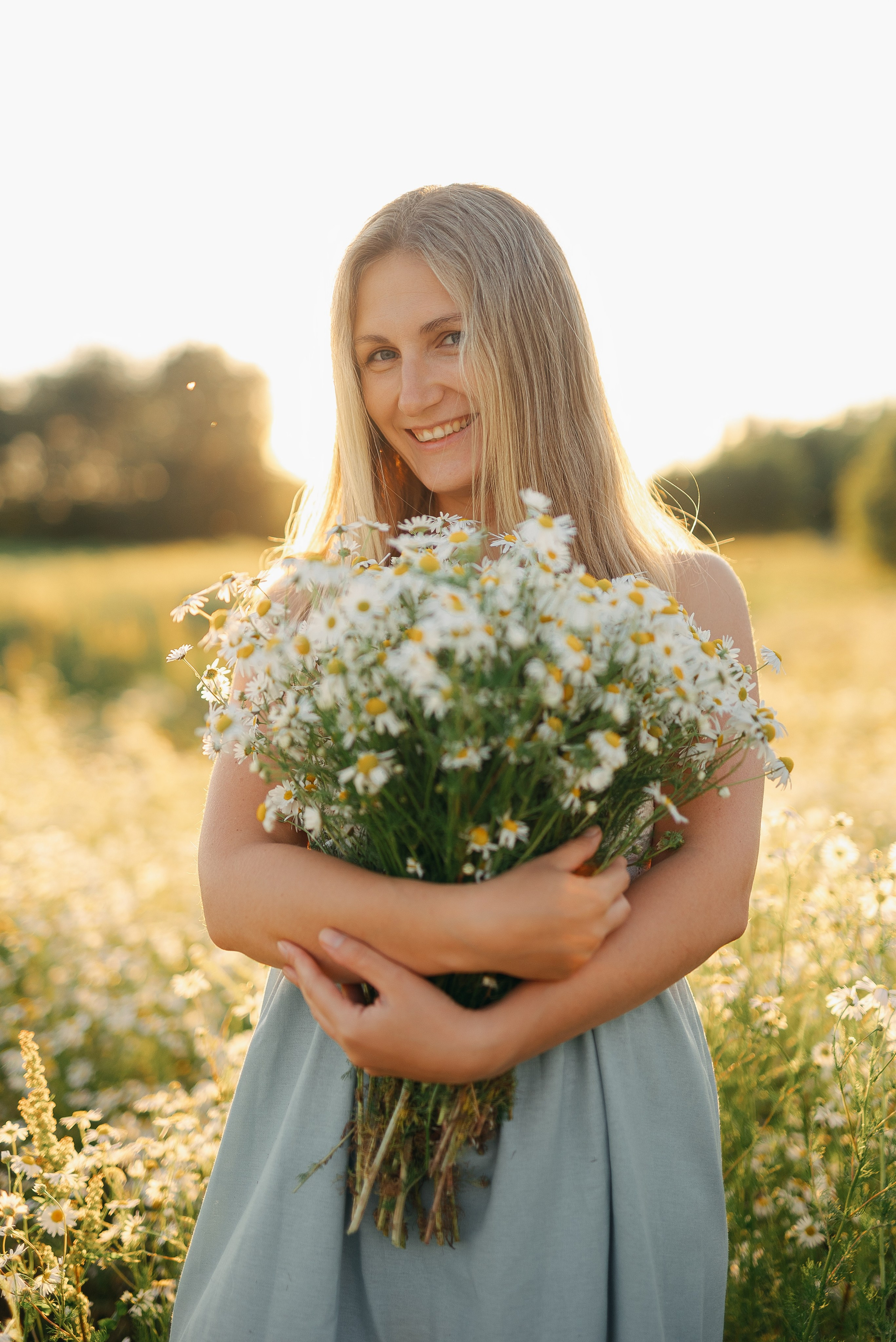 Фотосессия в ромашковом поле. Семейный детский фотограф. Фотосессия в Минске