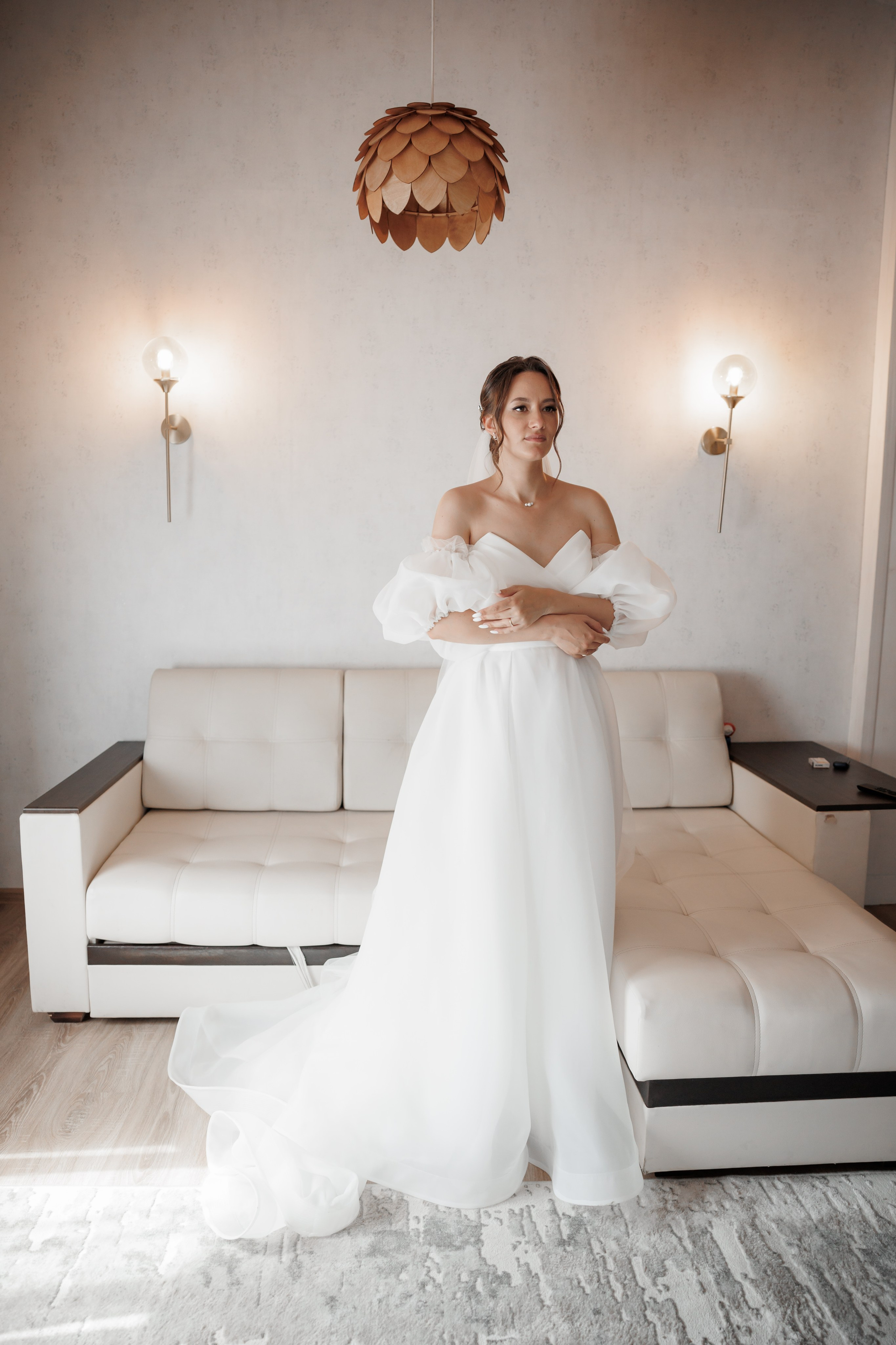 Полина и Дмитрий, загородный клуб «Барин», ЗАГС в г. Пушкино. Свадебный и репортажный фотограф (Москва, Королев и другие)