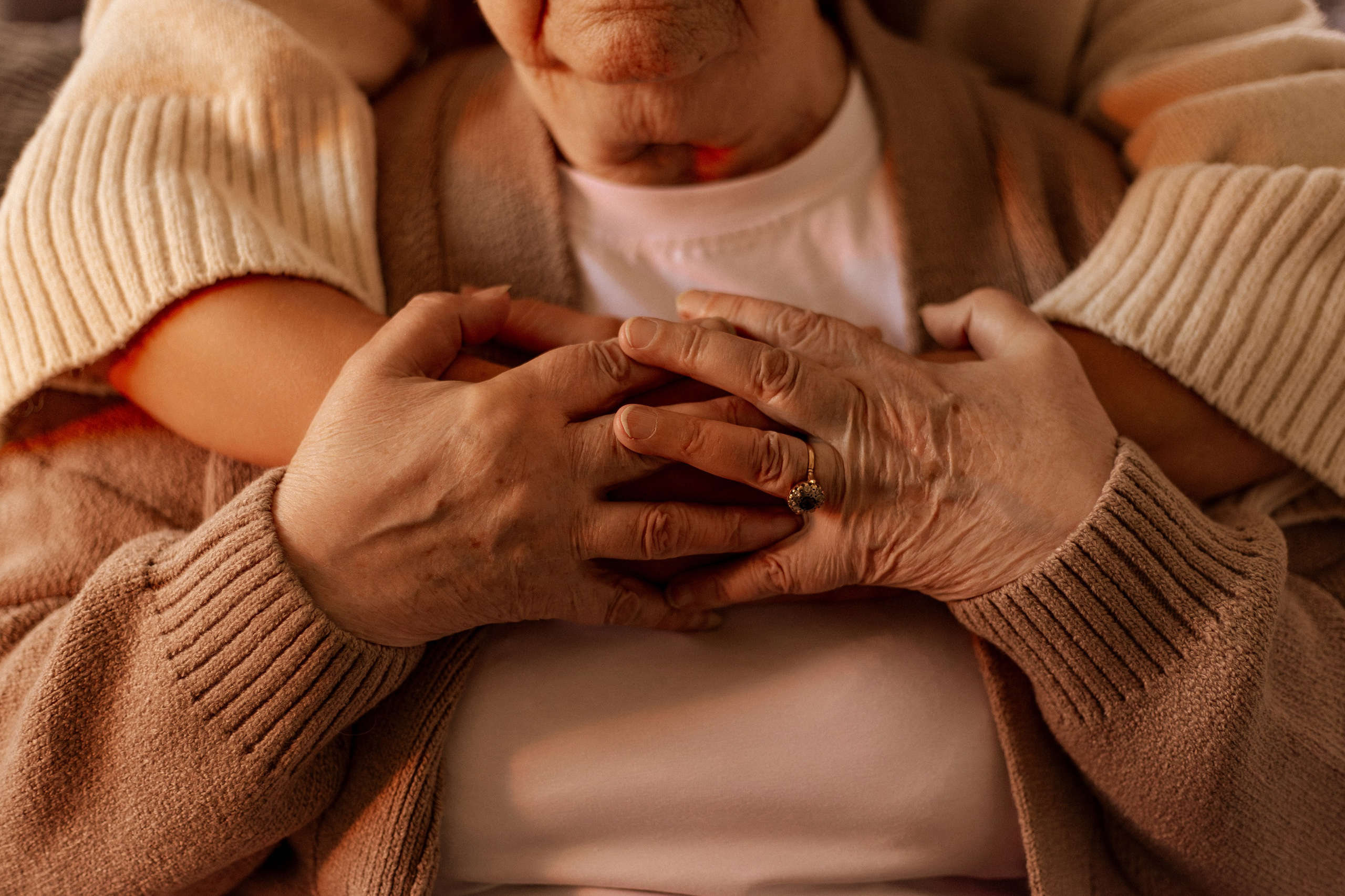 Бабушка и внучка. Фотограф Москва / Балашиха