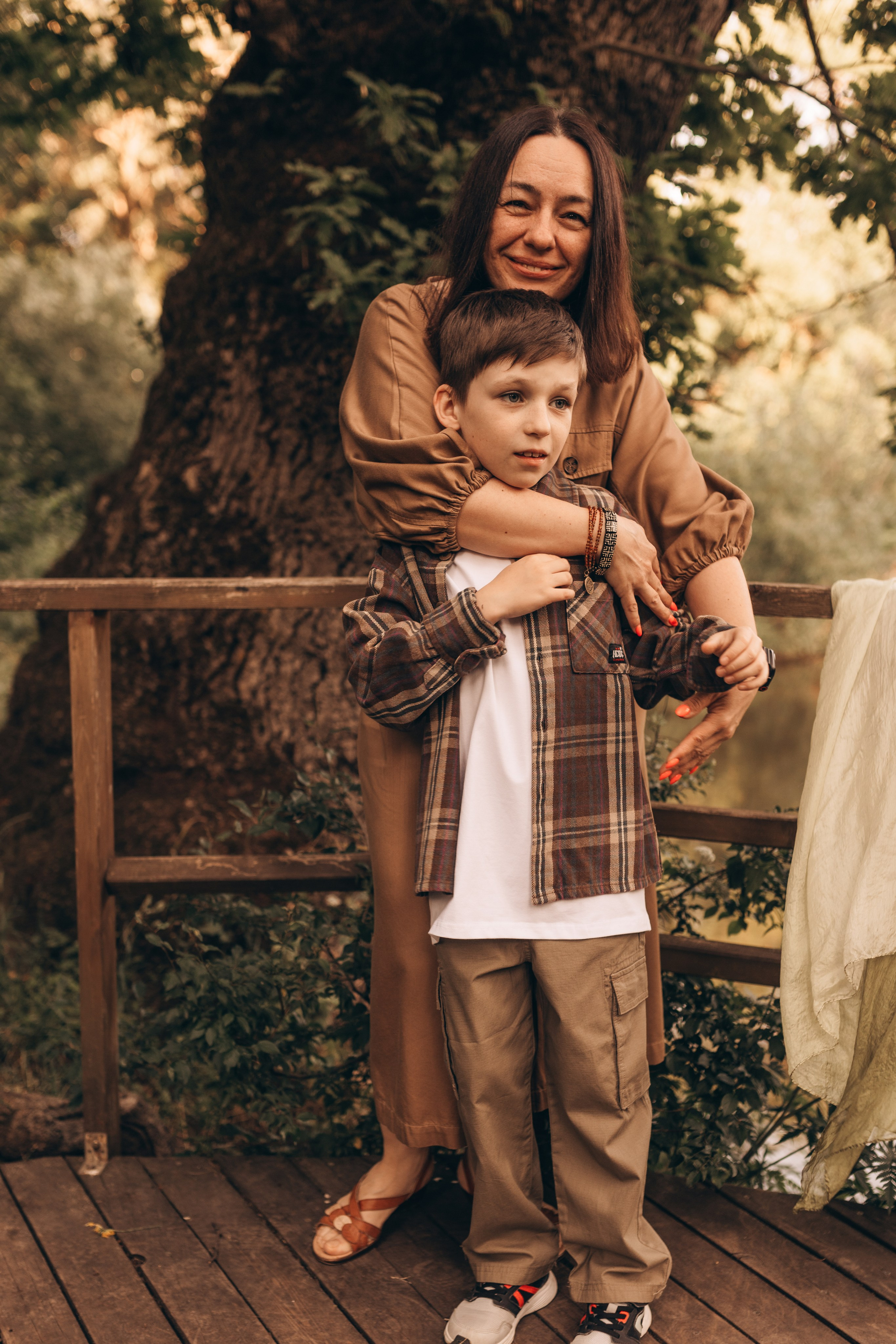 Прогулка по Ртищевскому пруду с прекрасной семьёй Ларисы её мамой и сыном Глебом. Фотограф в Ставрополе Svetlana Matveeva