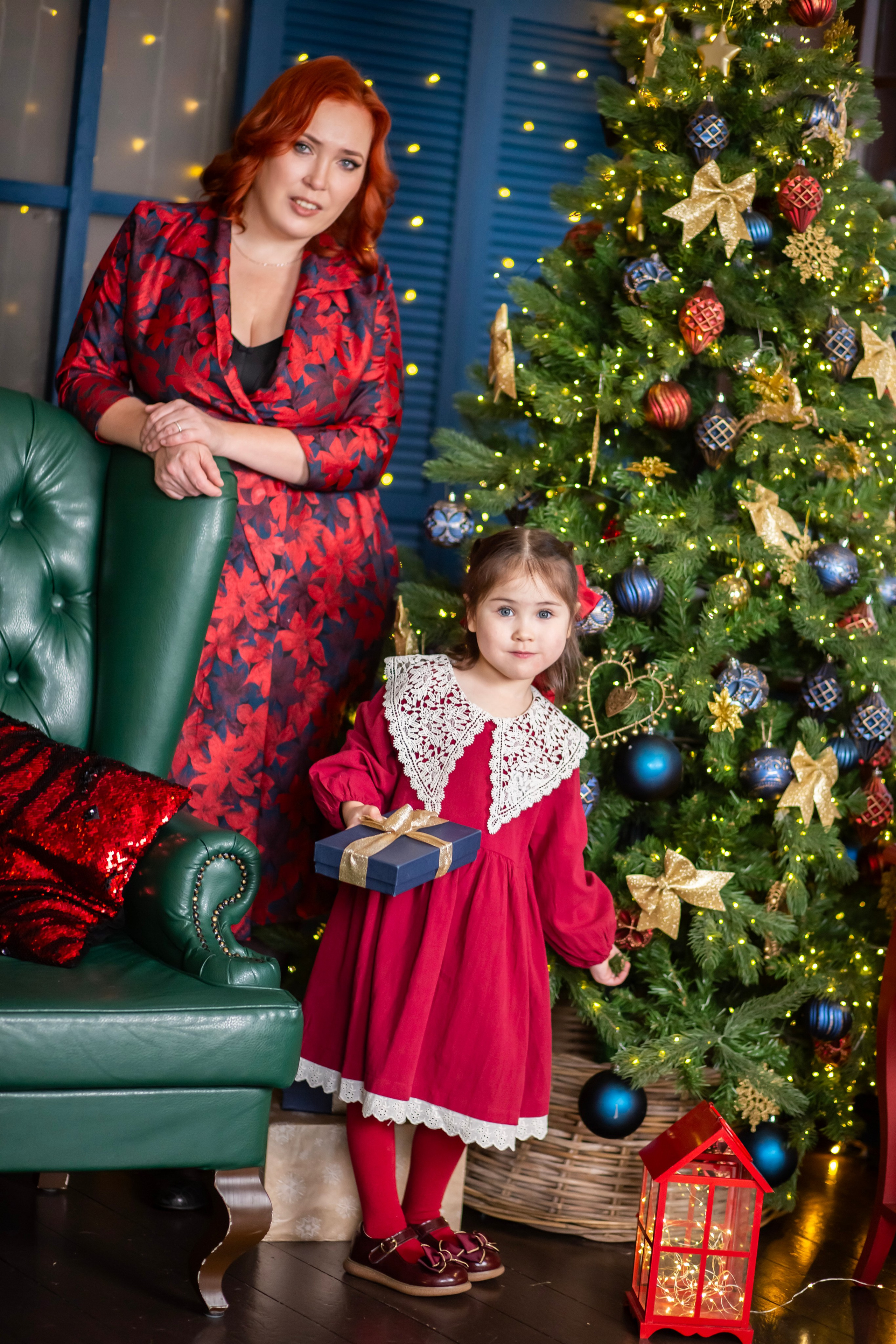 Семейная новогодняя фотосессия. Семейный и детский фотограф в Москве и МО — Александра