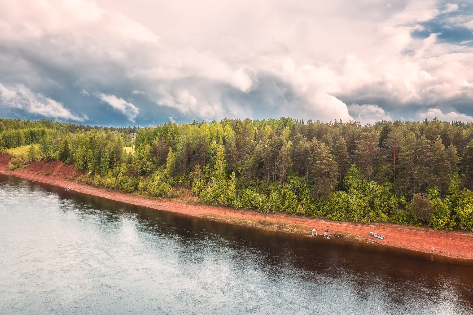 Пейзаж. Аэросъемка в Архангельске, Александр Ермолин