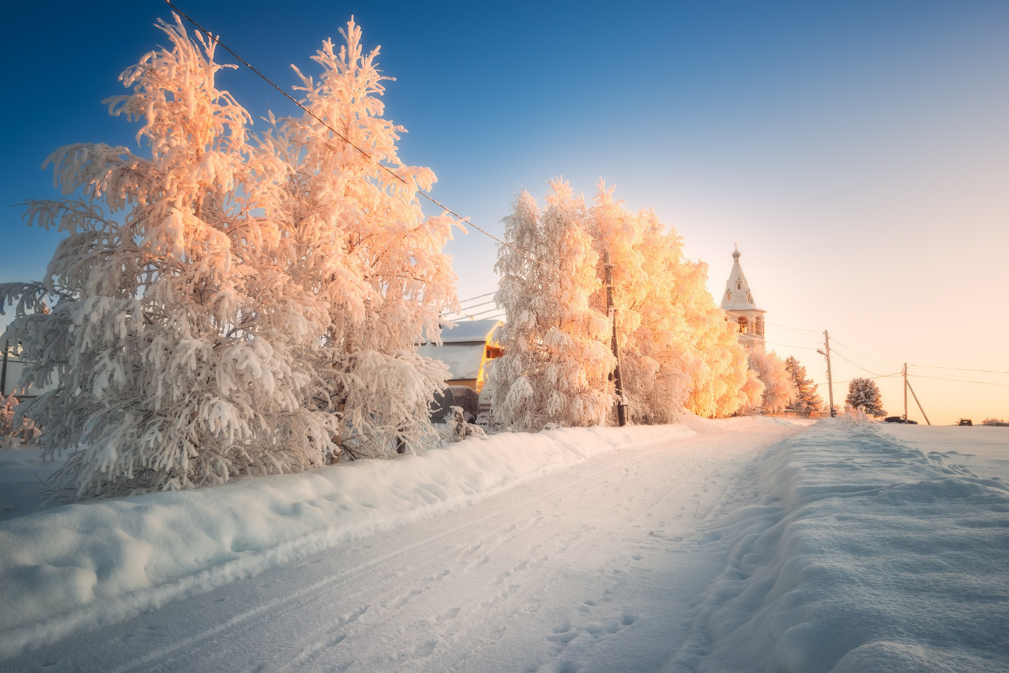 Пейзаж. Аэросъемка в Архангельске, Александр Ермолин