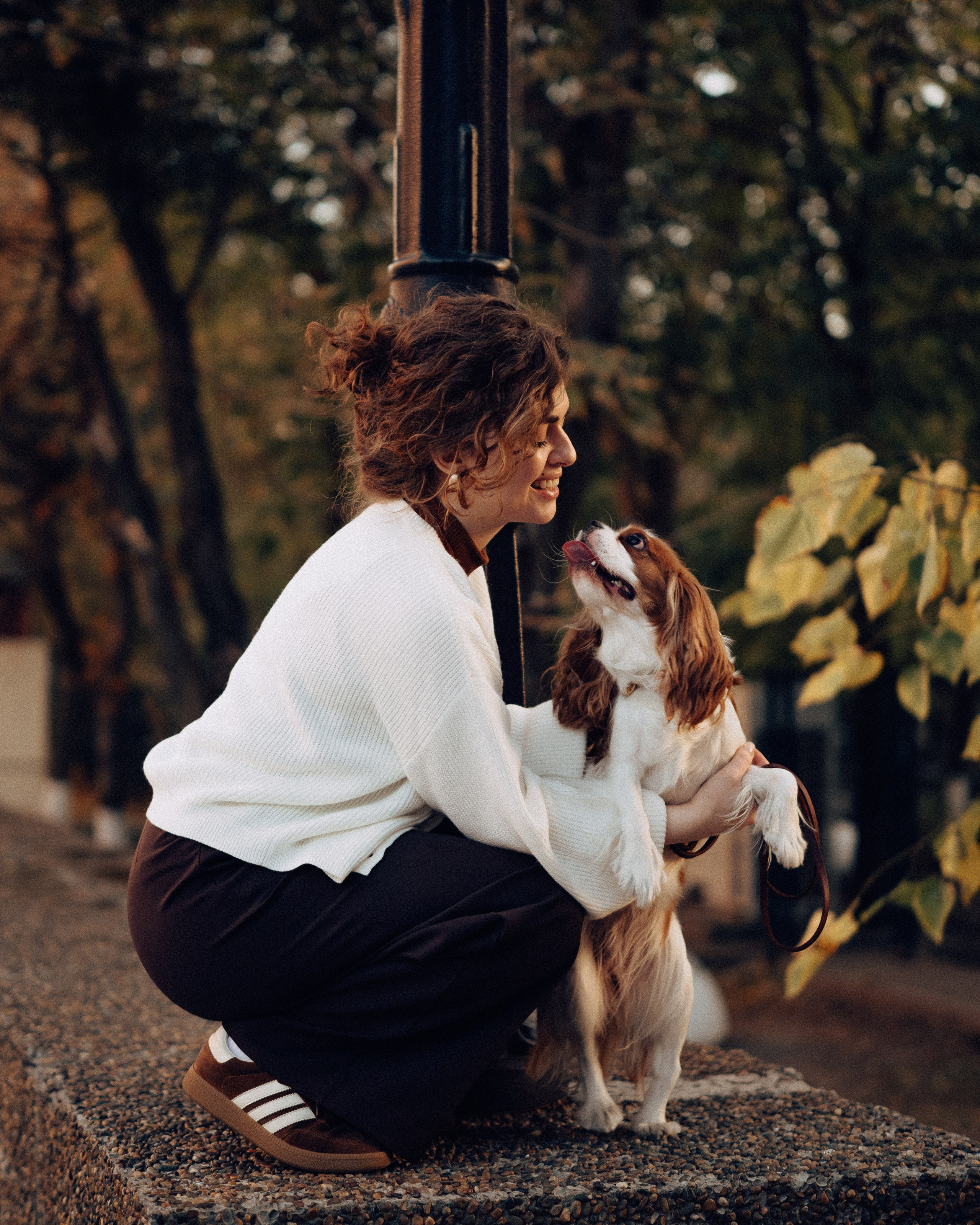 Осенняя фотосессия с собачкой