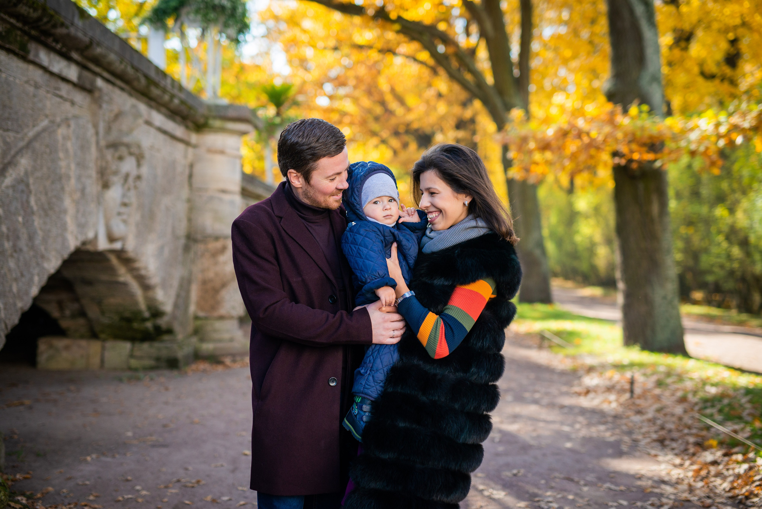Егор, Валерия и Андрей осенняя прогулка. Портретный, семейный и свадебный фотограф в Санкт-Петербурге и в Пушкине Ширяев Денис