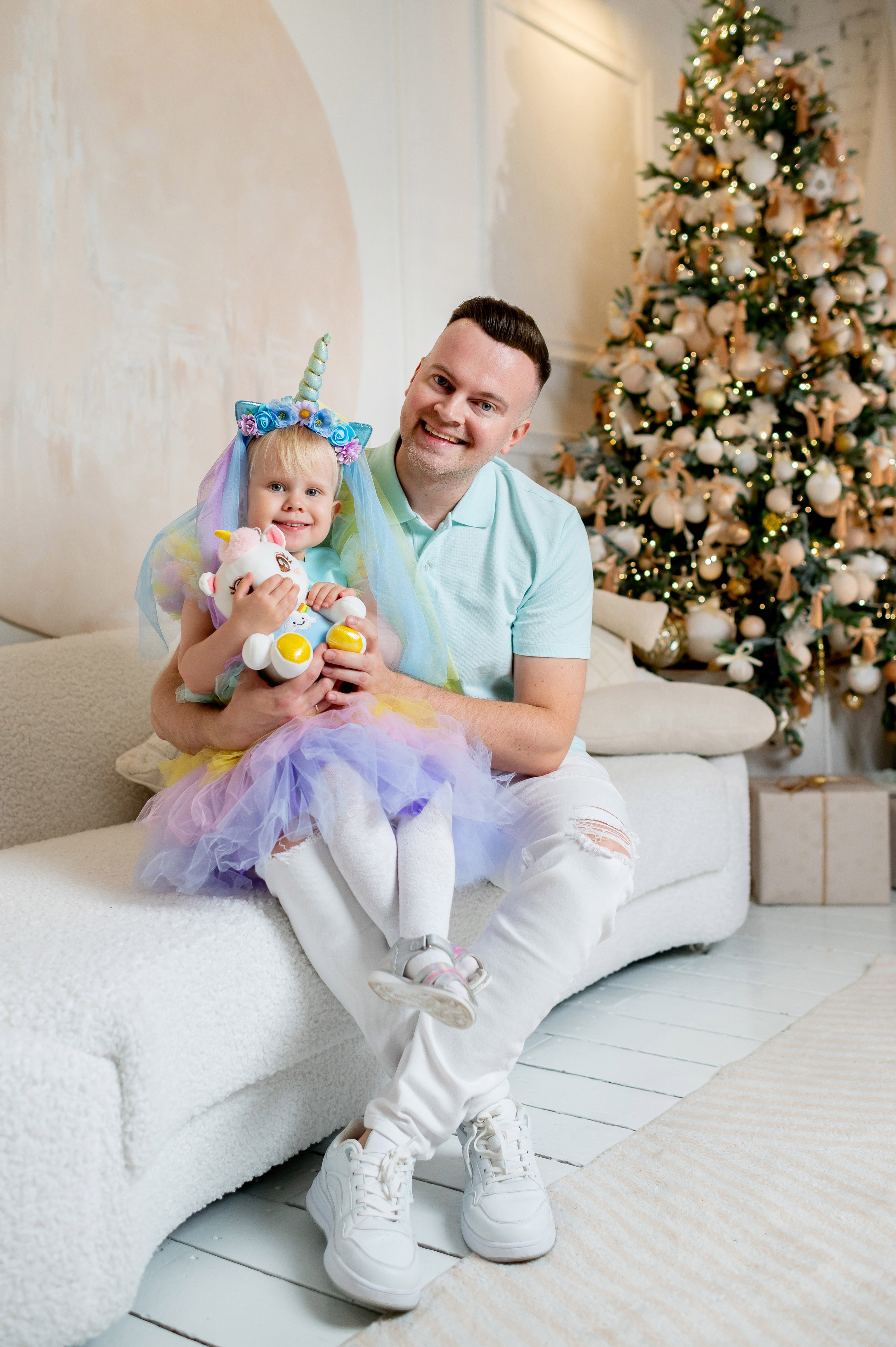 Новогодняя фотосессия для Ники. Портретный, семейный и свадебный фотограф в Санкт-Петербурге и в Пушкине Ширяев Денис