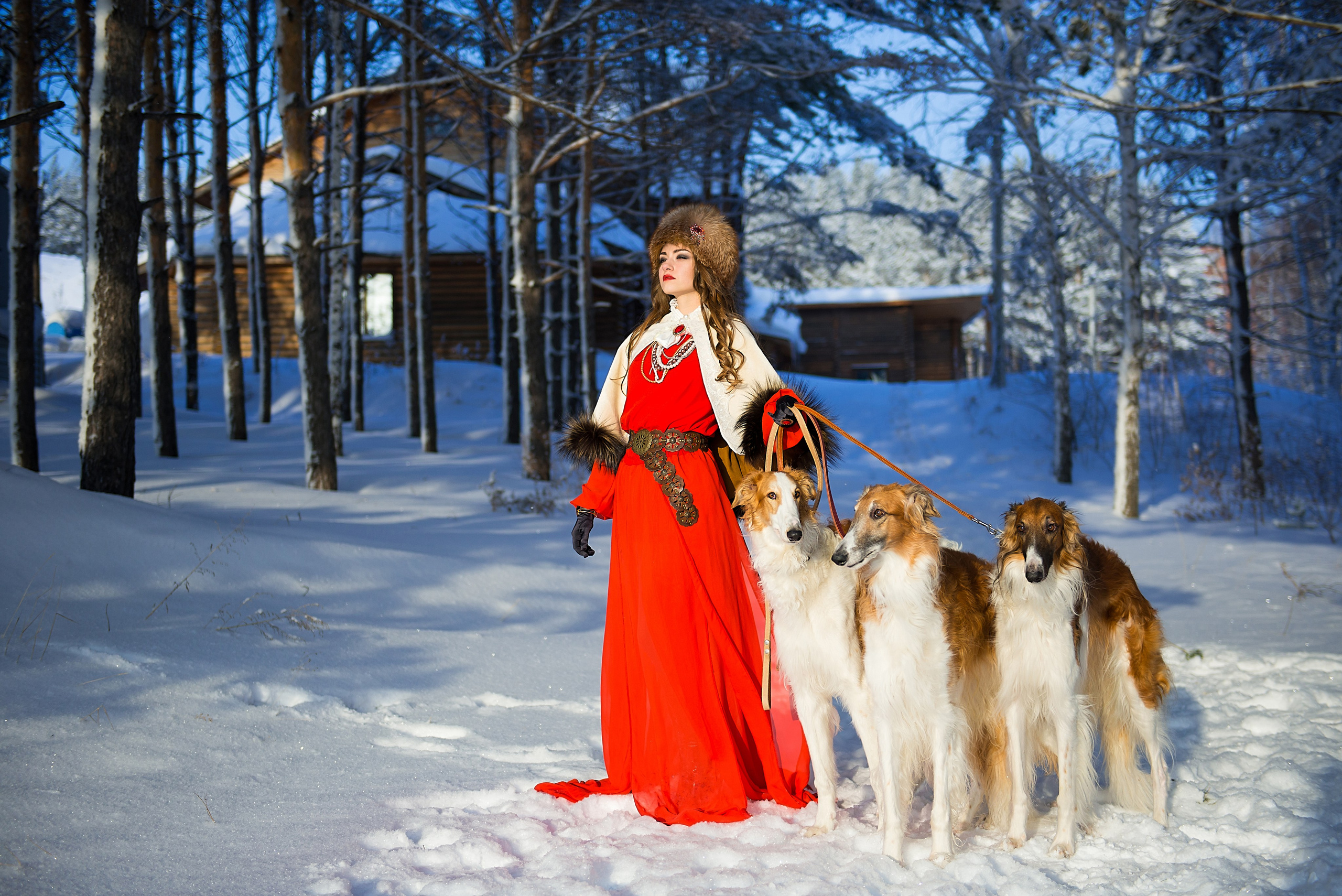 Ира. Сибирская красавица. Фотограф Екатерина Олешко