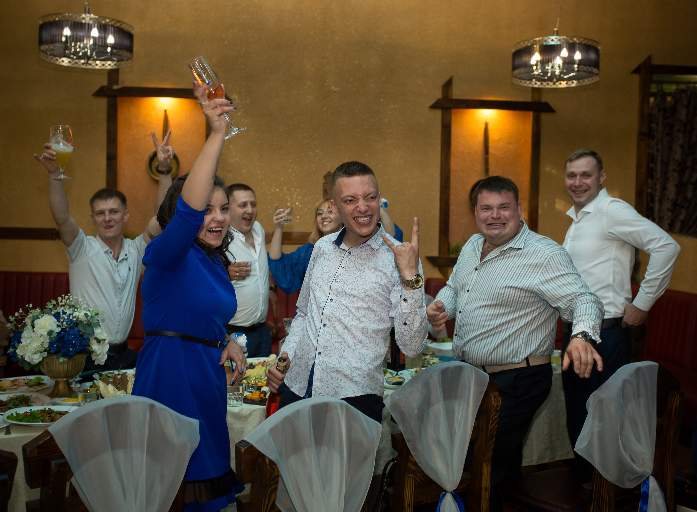 Банкет. Свадебная фотосъёмка в Москве, Туле