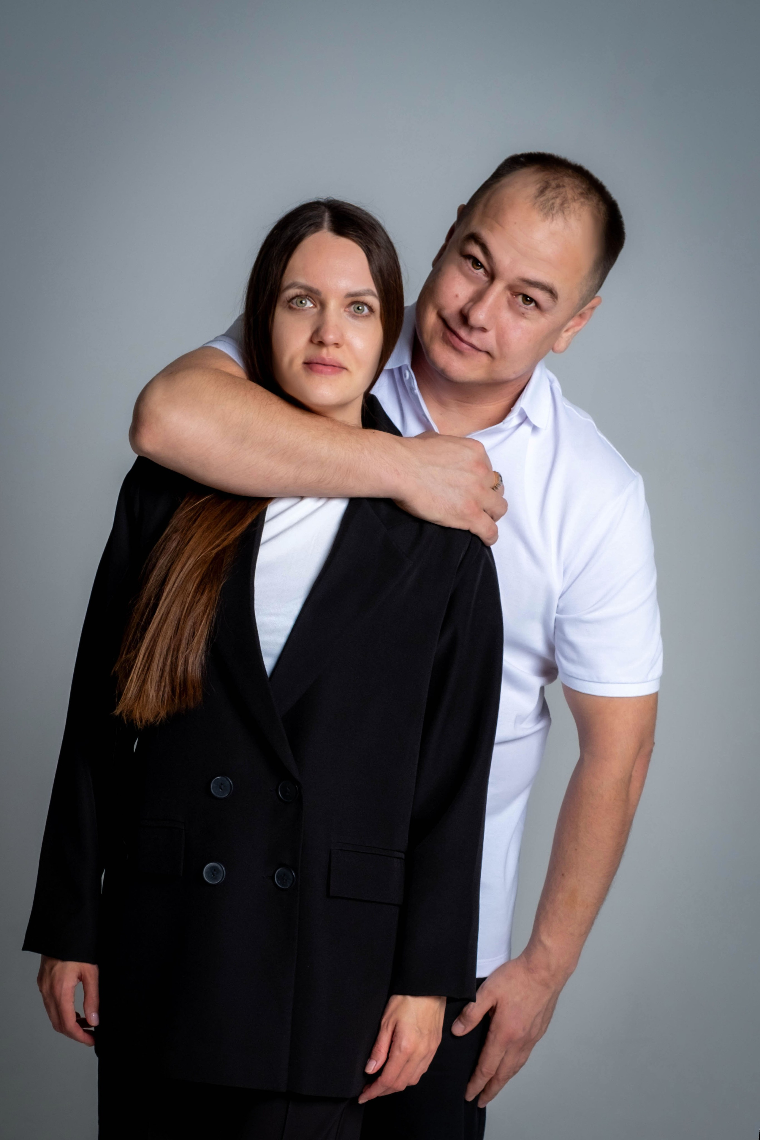 Семейная пара. Студийный, портретный, семейный фотограф Южно-Сахалинска Яна Радаева