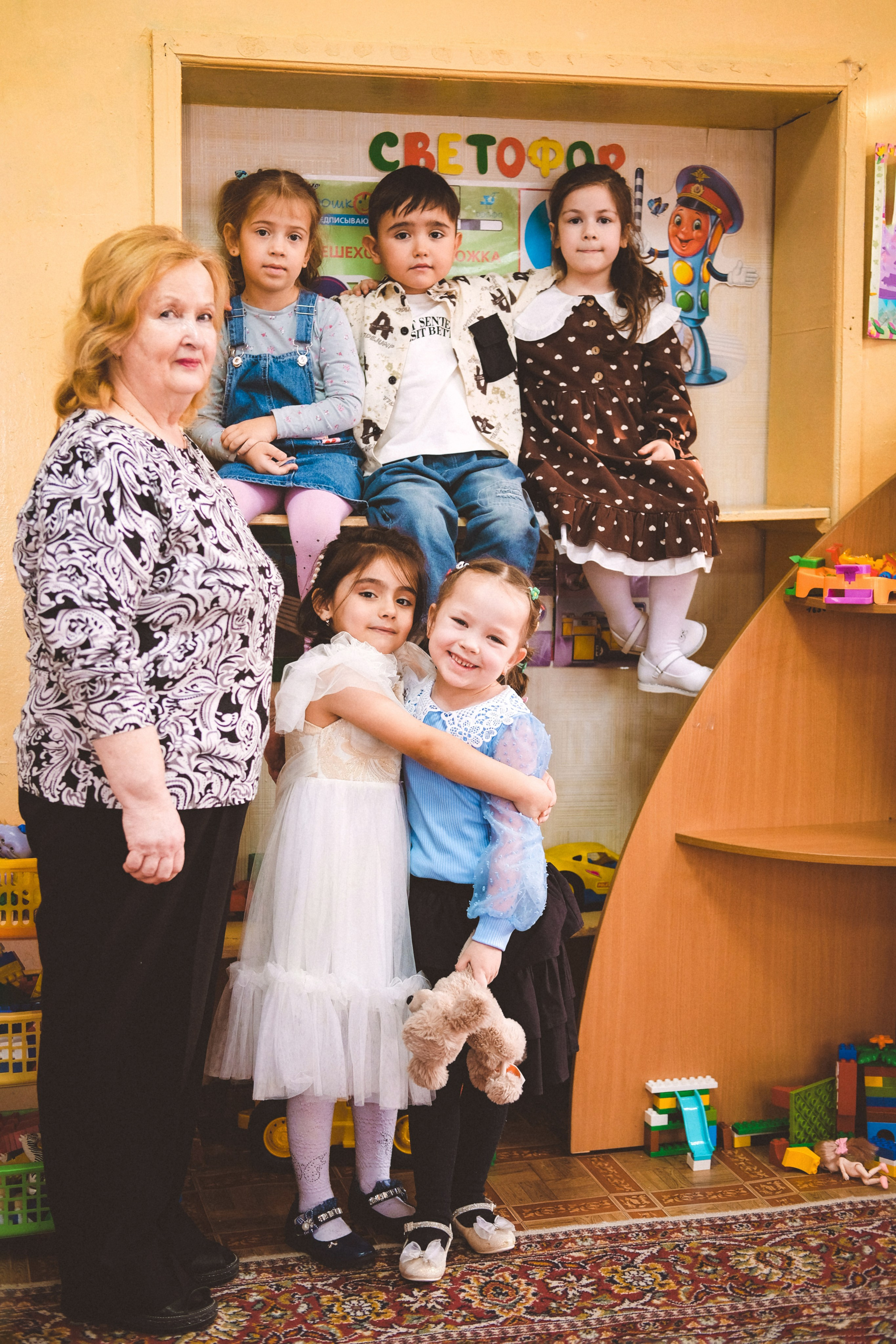 Детский сад группа. Лиза Рязанцева