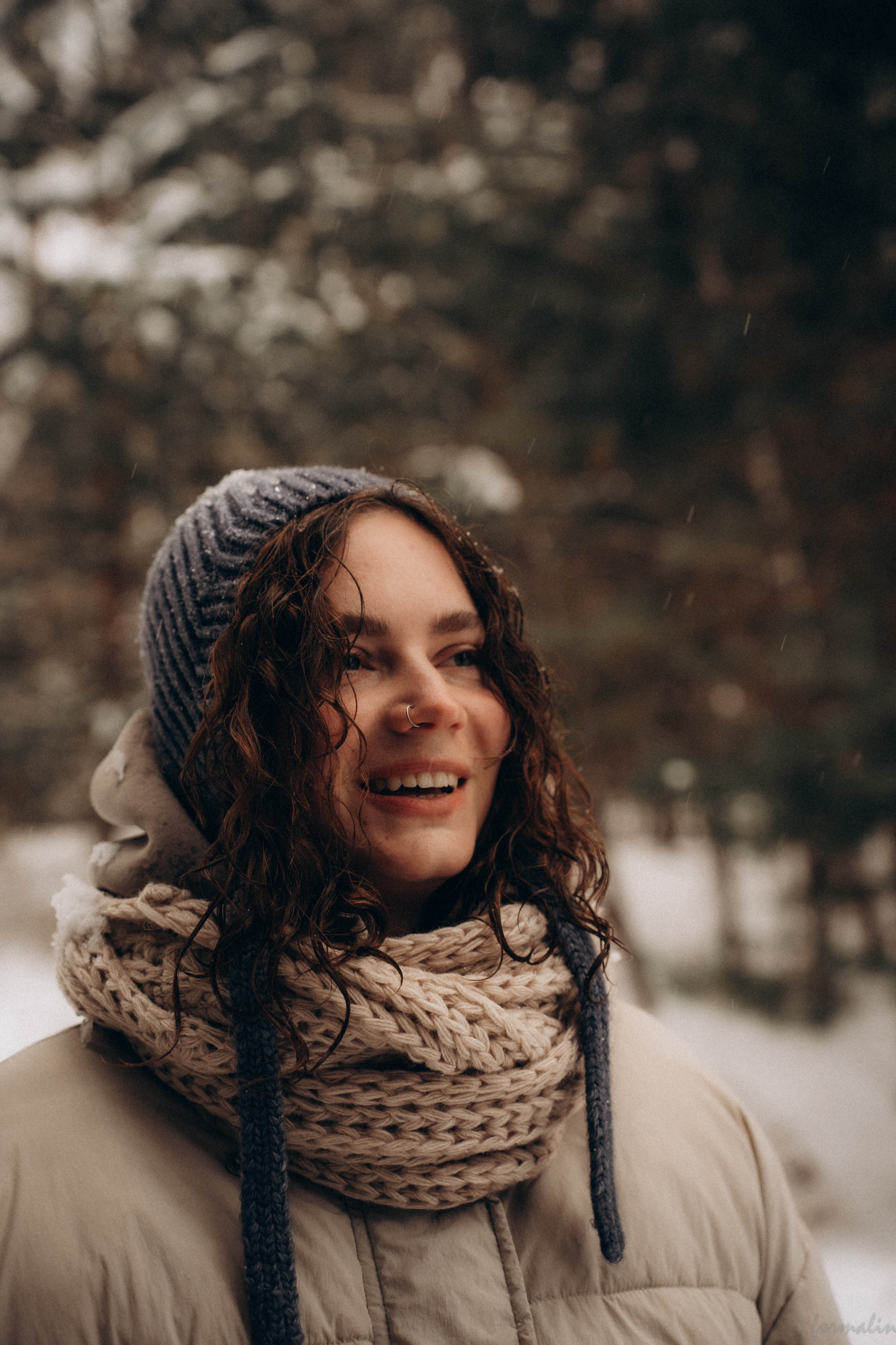 Романтичный снегопад. Алиса Никитцова | Фотограф в Казани