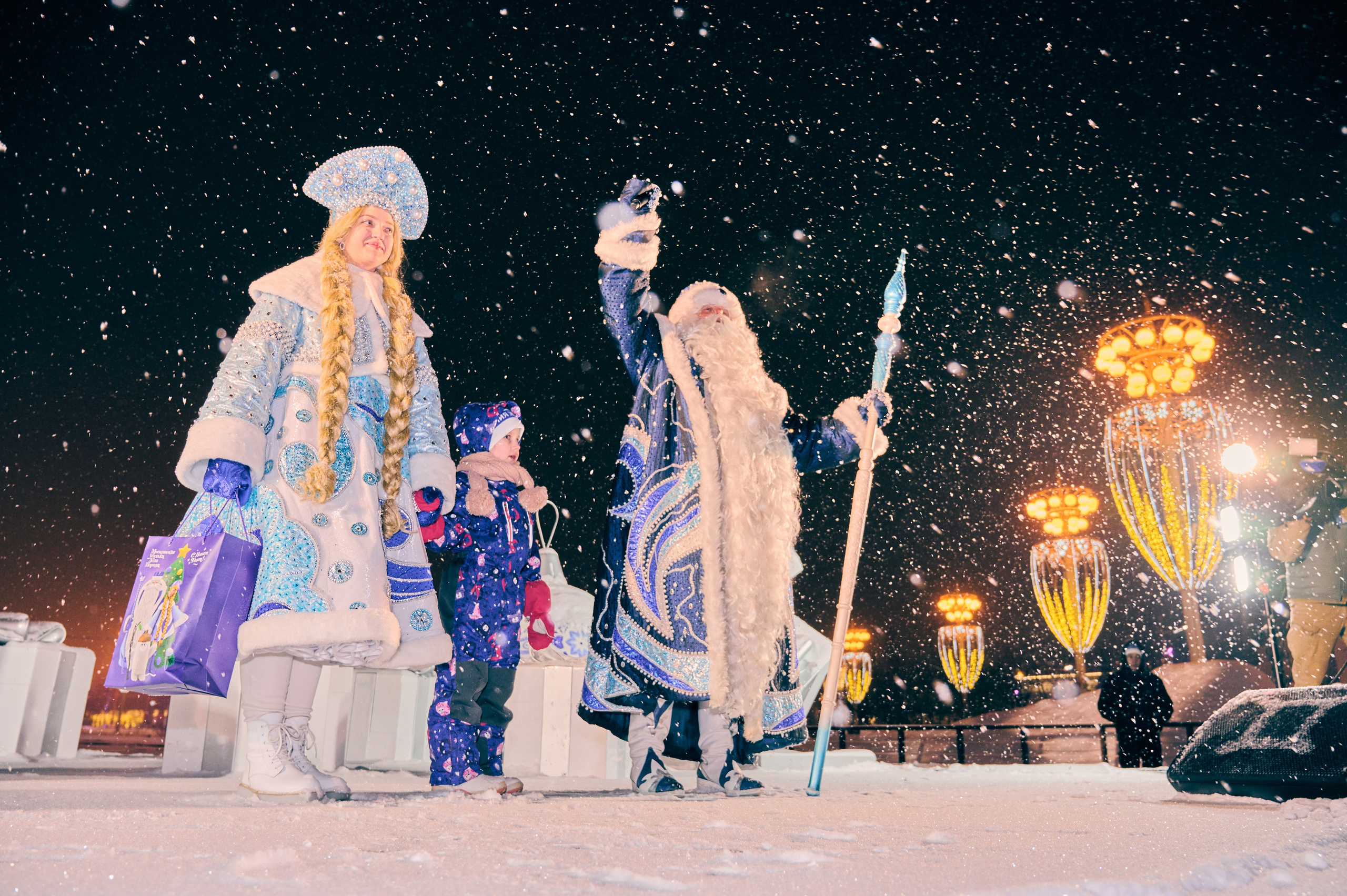 Линия жизни и Дед Мороз на ВДНХ. Никита Хохловский фото и видео продакшн