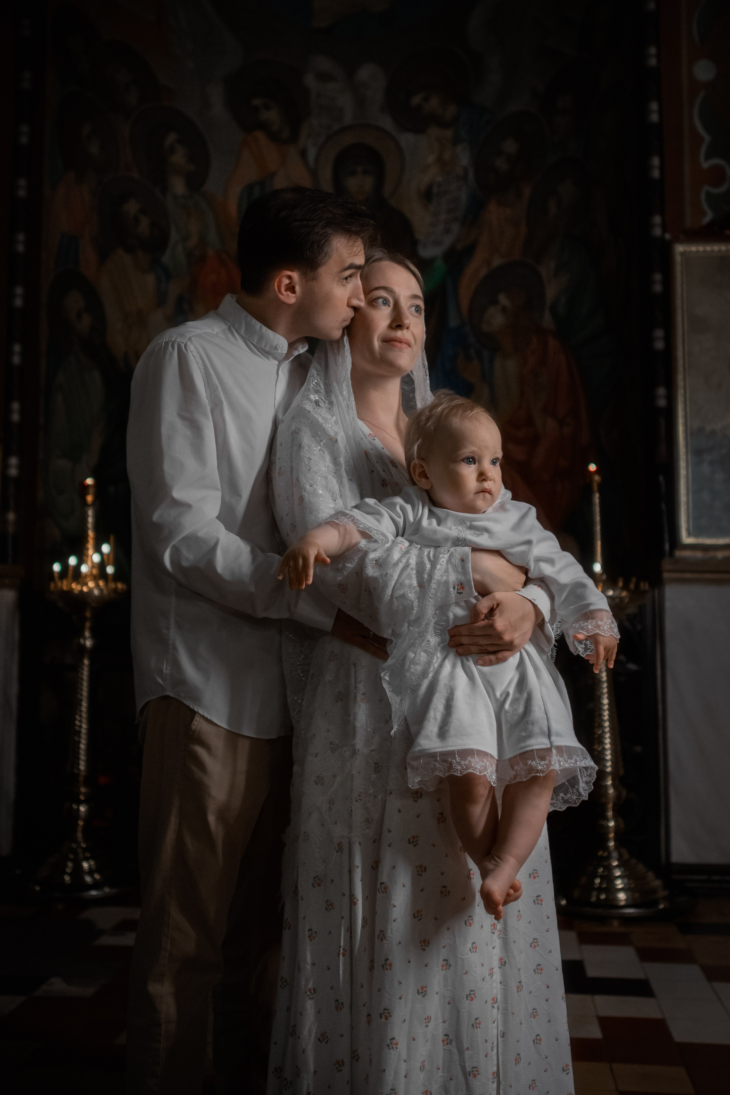 Крещение в соборе Петра и Павла в Петергофе. Фотограф на крещение и венчание, семейный фотограф в Санкт-Петербурге