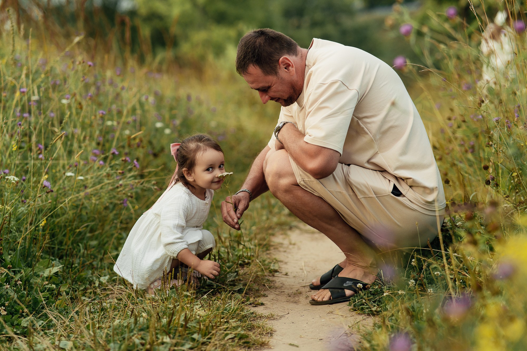 Семейная фотосессия на природе. Свадебный и репортажный фотограф в Ярославле Евгений Сальников