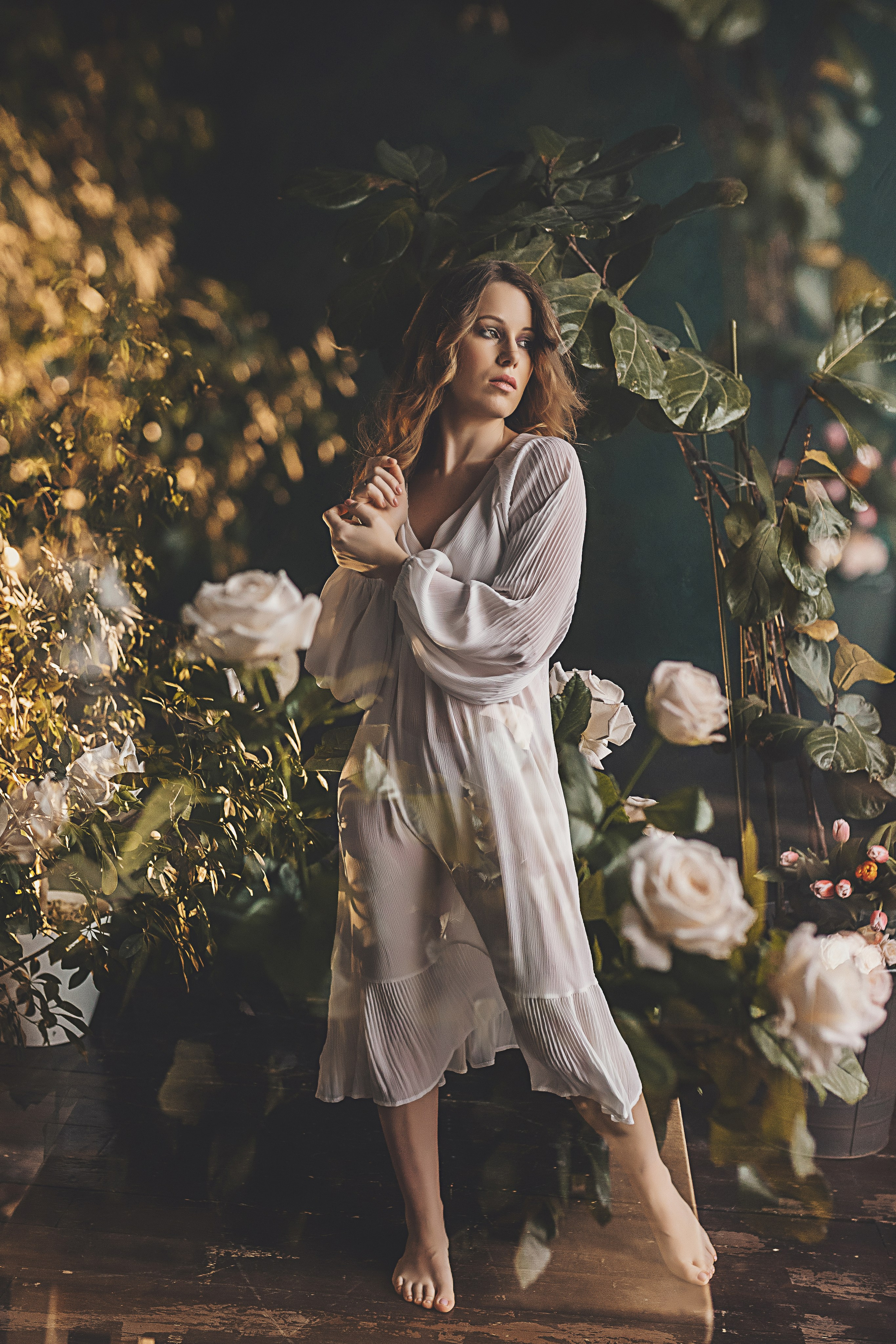 Весенняя Фотосессия в студии. Семейный и женский фотограф в Москве Надежда Воробьева