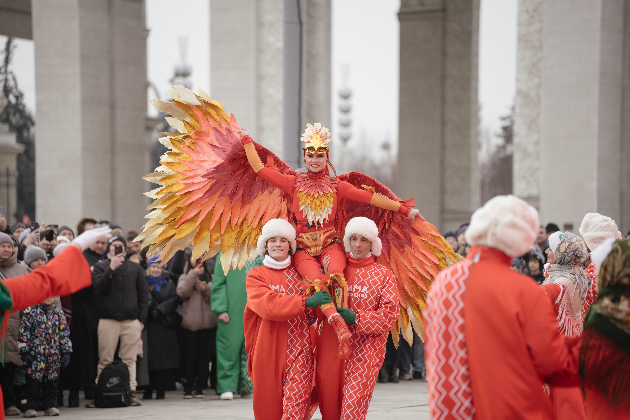 Проект «Зима в Москве» ВДНХ. Фотограф Алекс Висэро