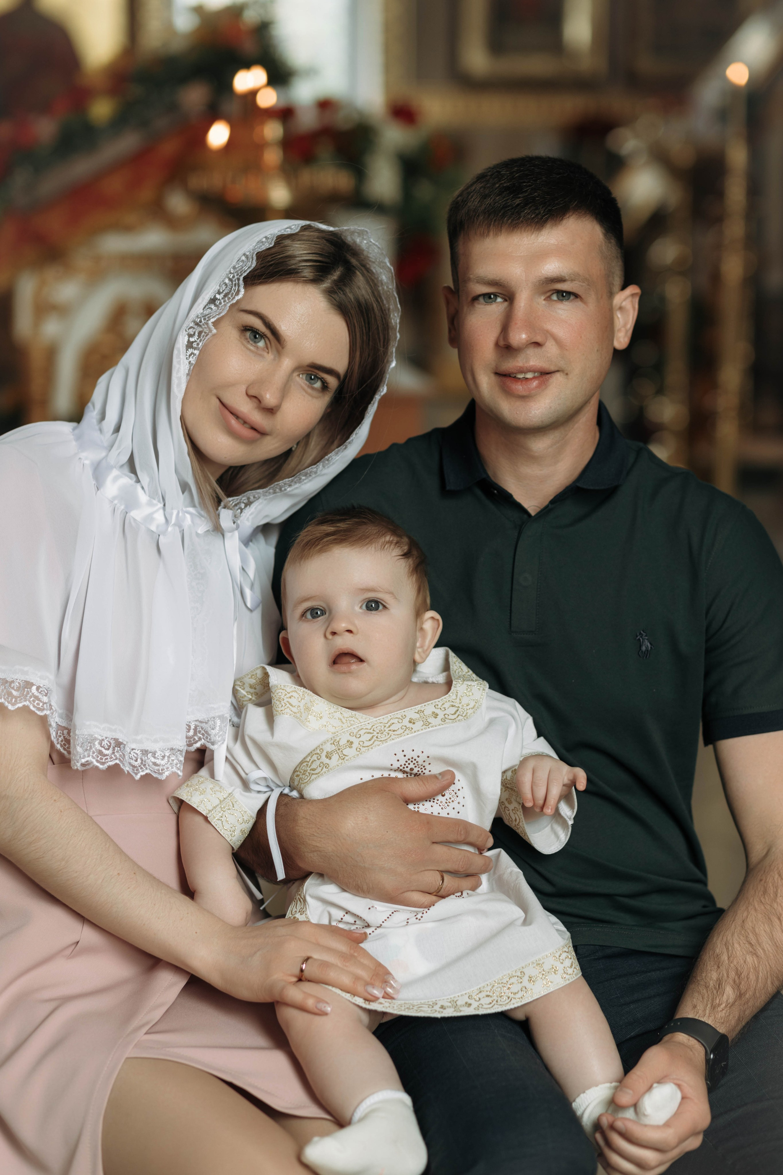 Таинство Крещения Даниила. Фотограф Сальск Катерина