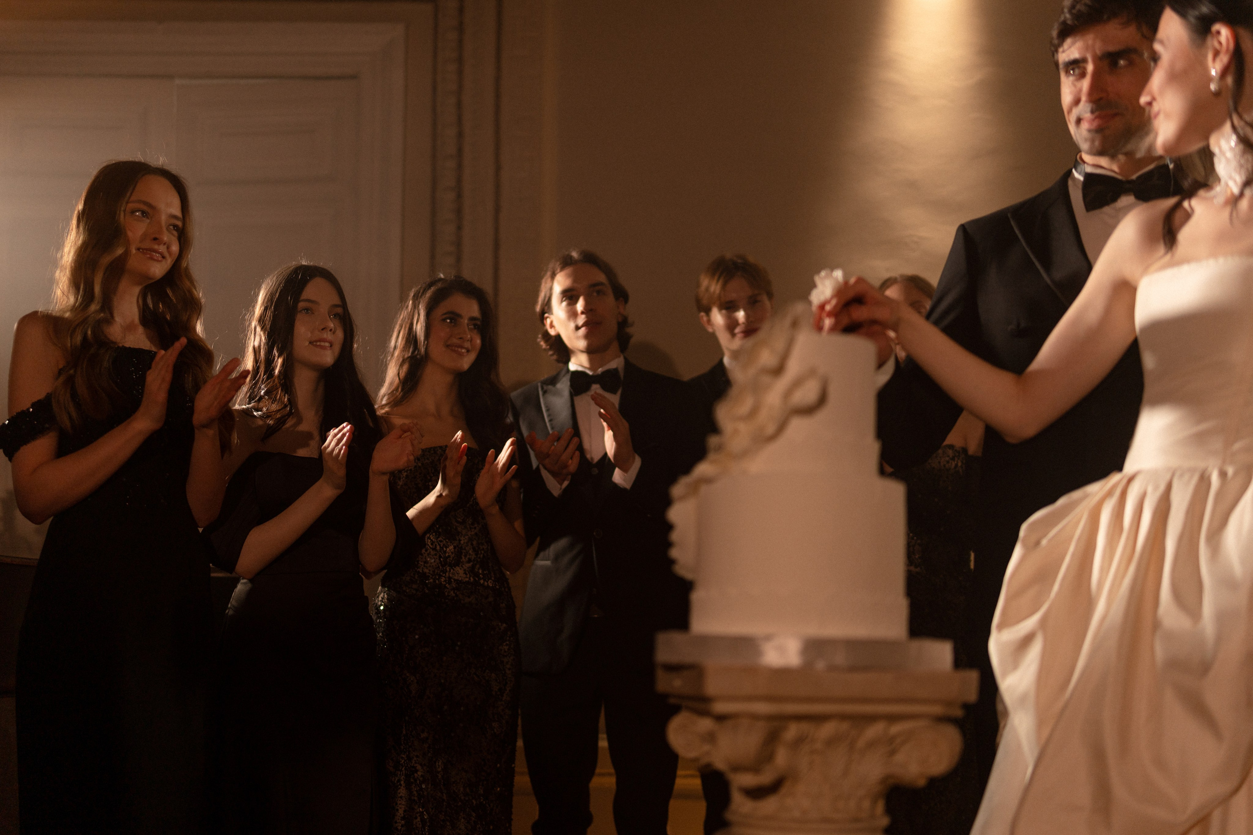 Ужин при свечах. Свадебный и репортажный фотограф Москва