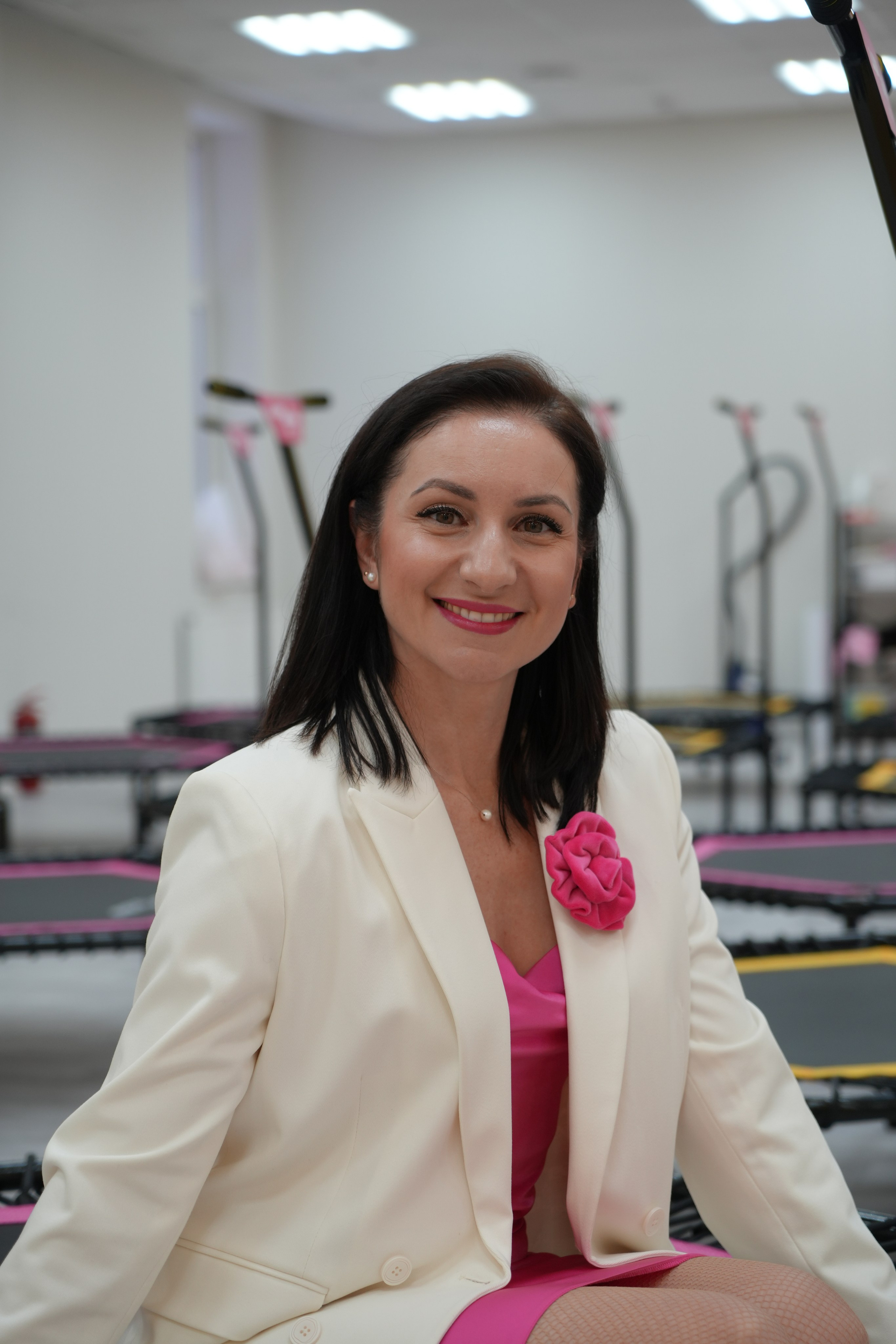 Открытие батутного центра «Lady Jump». Видеограф и Фотограф в Москве