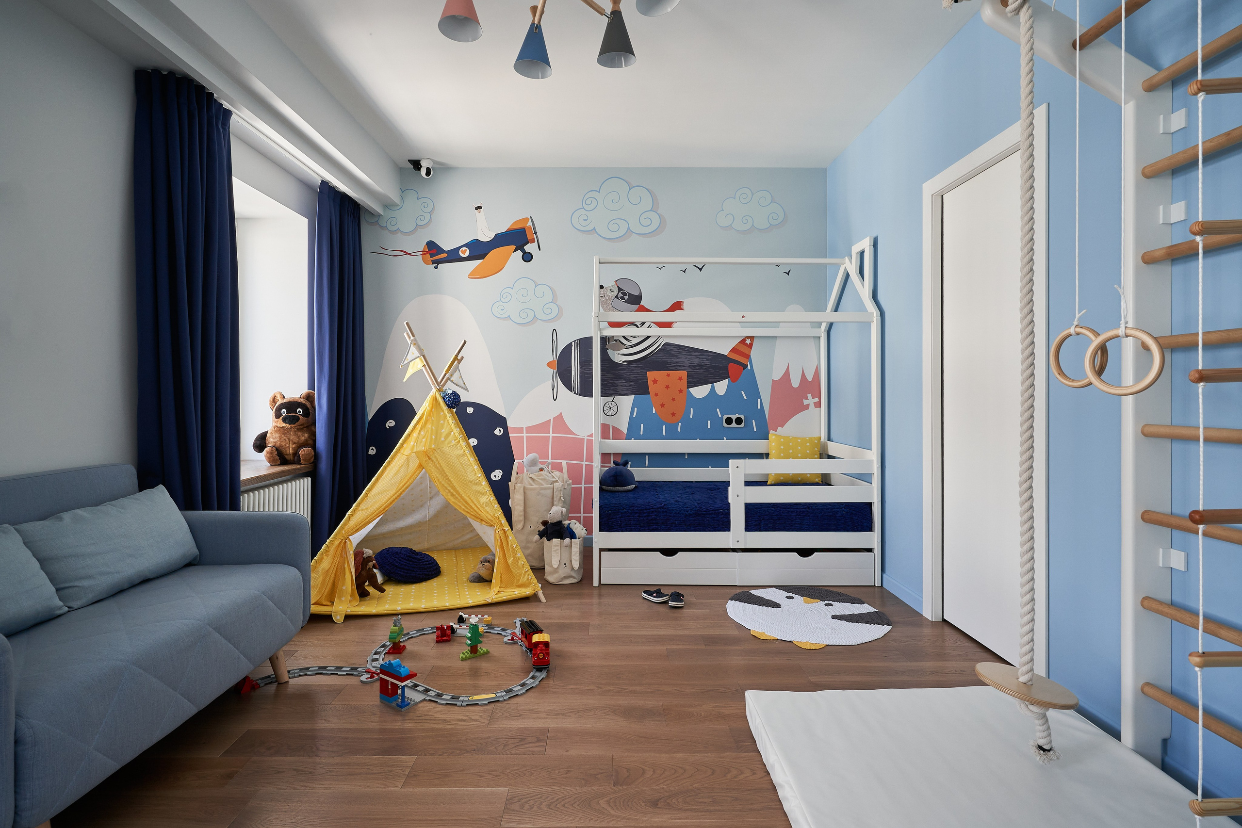 Цвет настроения Синий (публикация в журнале Buro 314). Бояршинов Антон Интерьерный фотограф/видеограф Москва