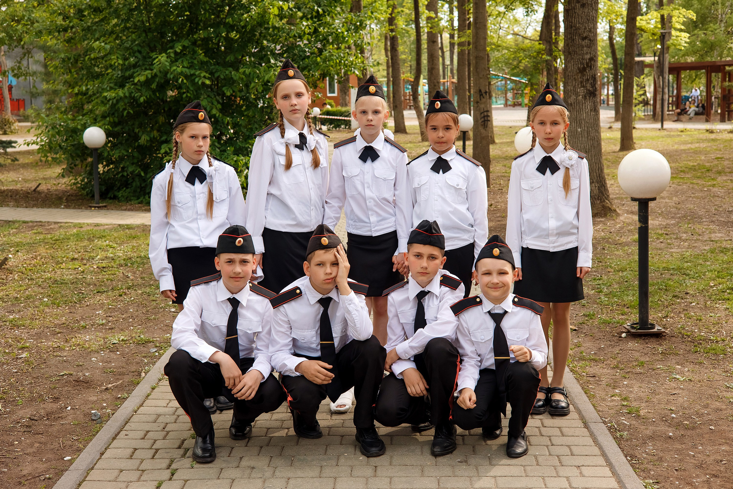4 класс Кадеты. Фотограф Любовь Корниенко, Примоский край